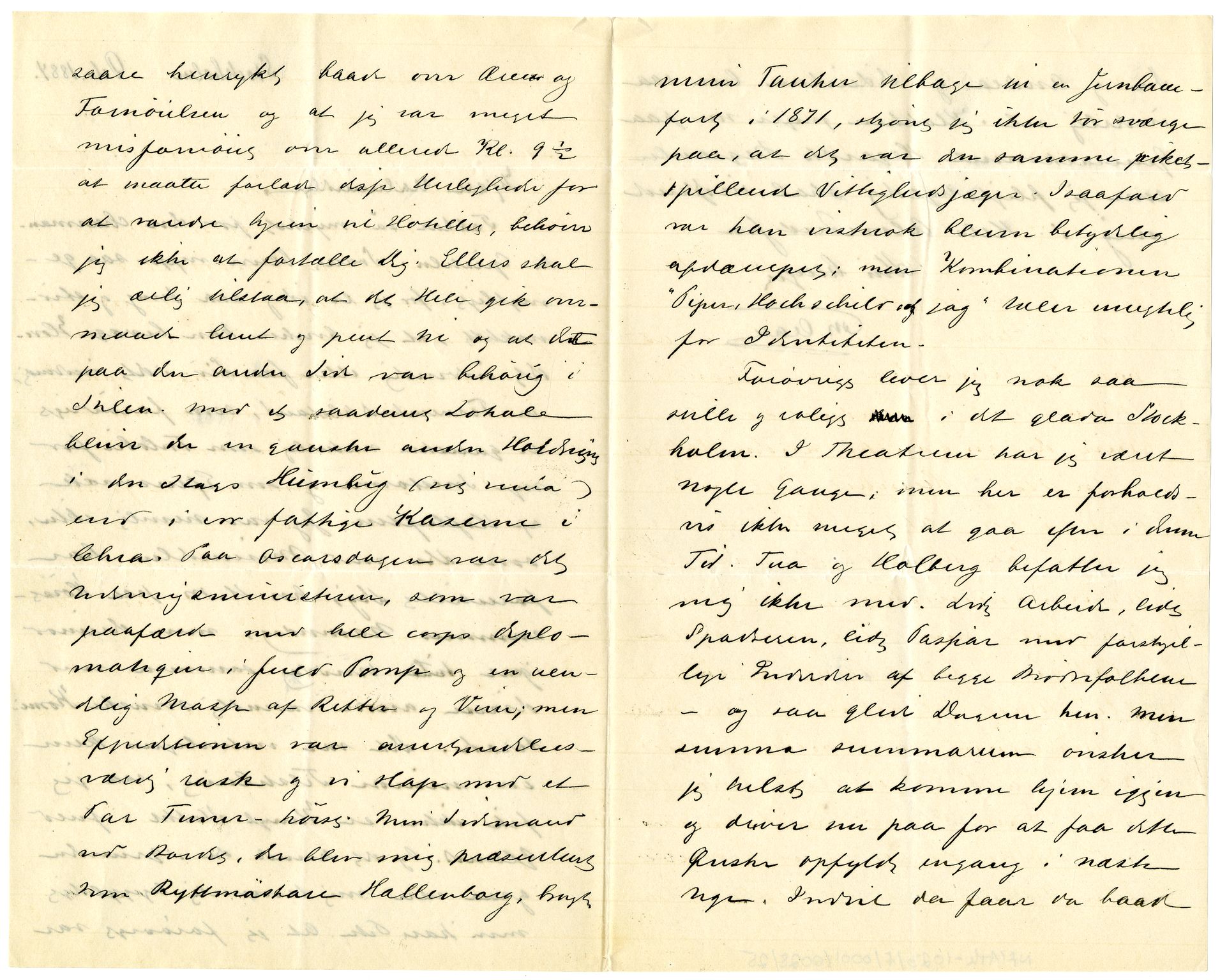 Diderik Maria Aalls brevsamling, NF/Ark-1023/F/L0001: D.M. Aalls brevsamling. A - B, 1738-1889, p. 374