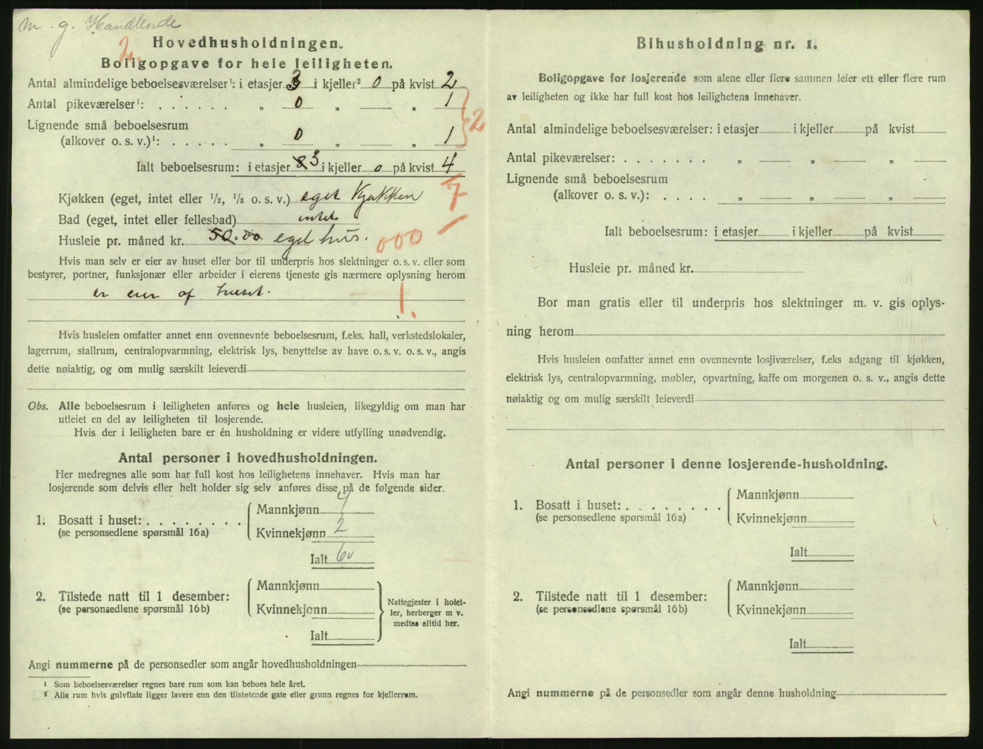 SAK, 1920 census for Risør, 1920, p. 1590