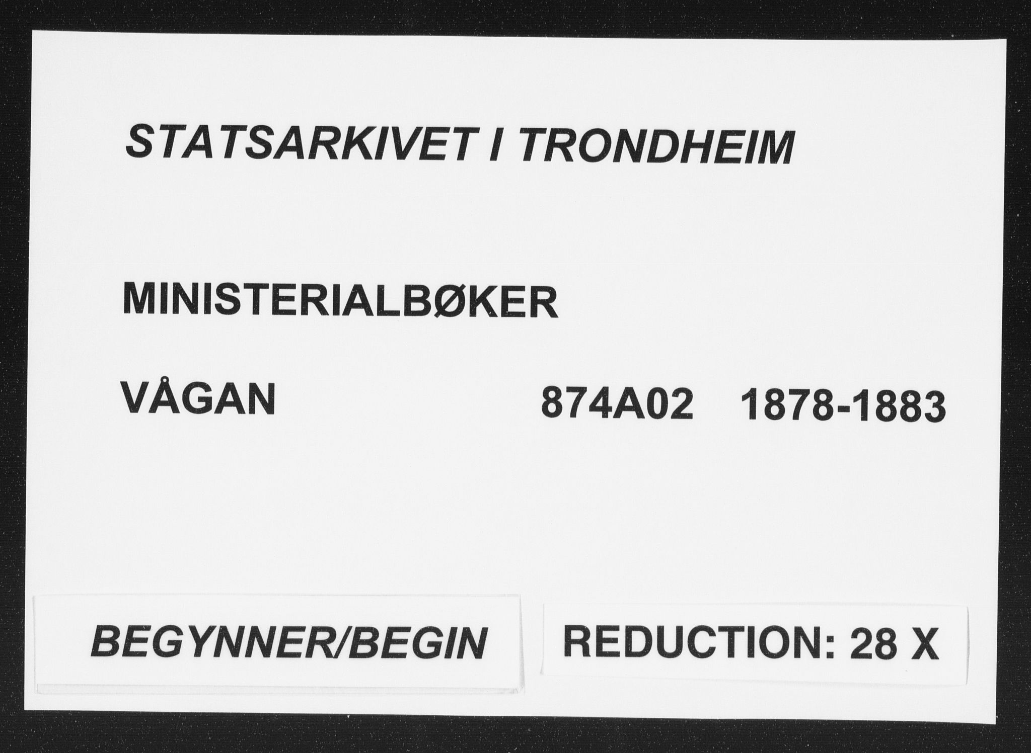 Ministerialprotokoller, klokkerbøker og fødselsregistre - Nordland, SAT/A-1459/874/L1058: Parish register (official) no. 874A02, 1878-1883