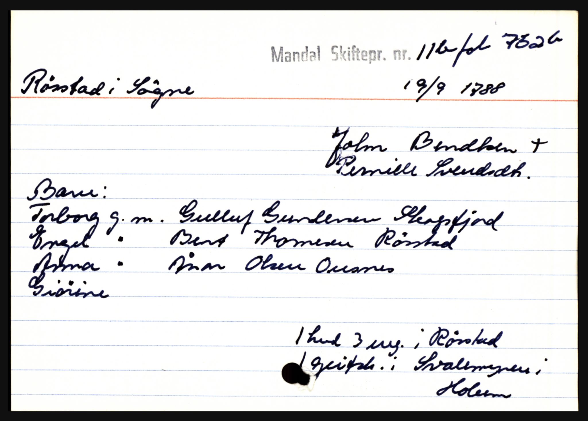 Mandal sorenskriveri, SAK/1221-0005/001/H, p. 19353
