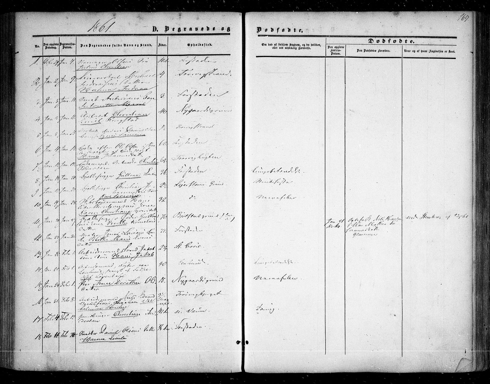 Glemmen prestekontor Kirkebøker, SAO/A-10908/F/Fa/L0007: Parish register (official) no. 7, 1853-1862, p. 169