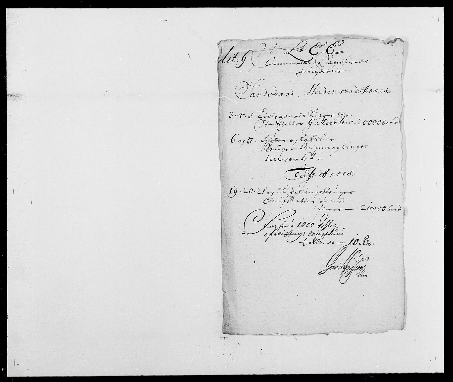 Rentekammeret inntil 1814, Reviderte regnskaper, Fogderegnskap, RA/EA-4092/R24/L1573: Fogderegnskap Numedal og Sandsvær, 1687-1691, p. 448