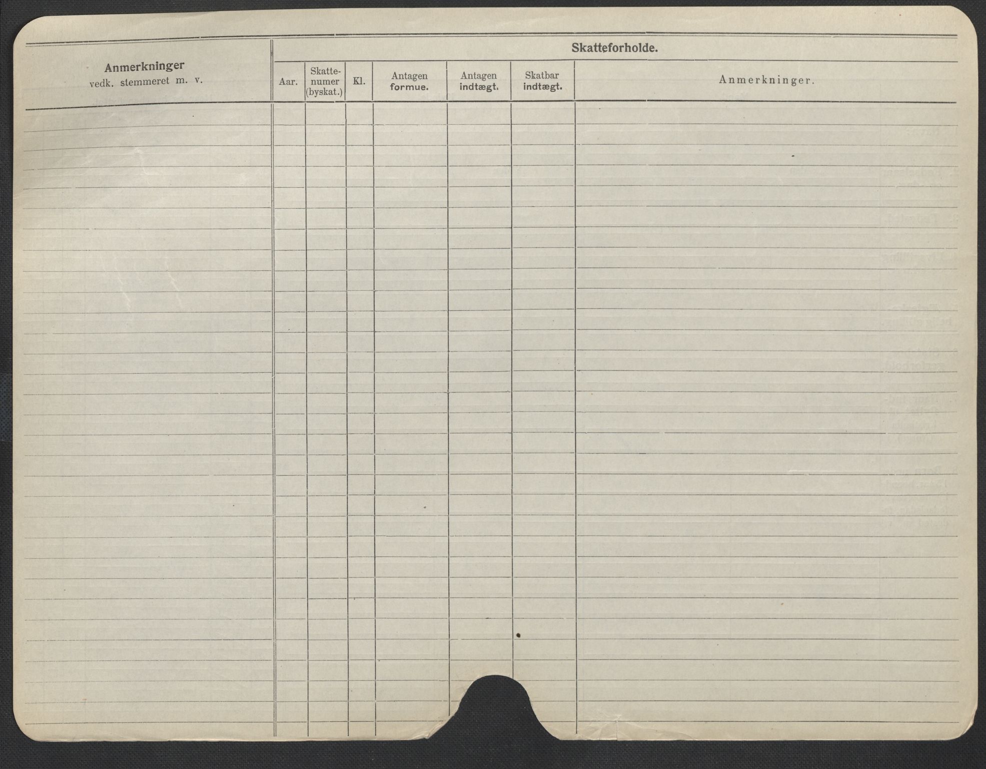 Oslo folkeregister, Registerkort, SAO/A-11715/F/Fa/Fac/L0008: Menn, 1906-1914, p. 1031b