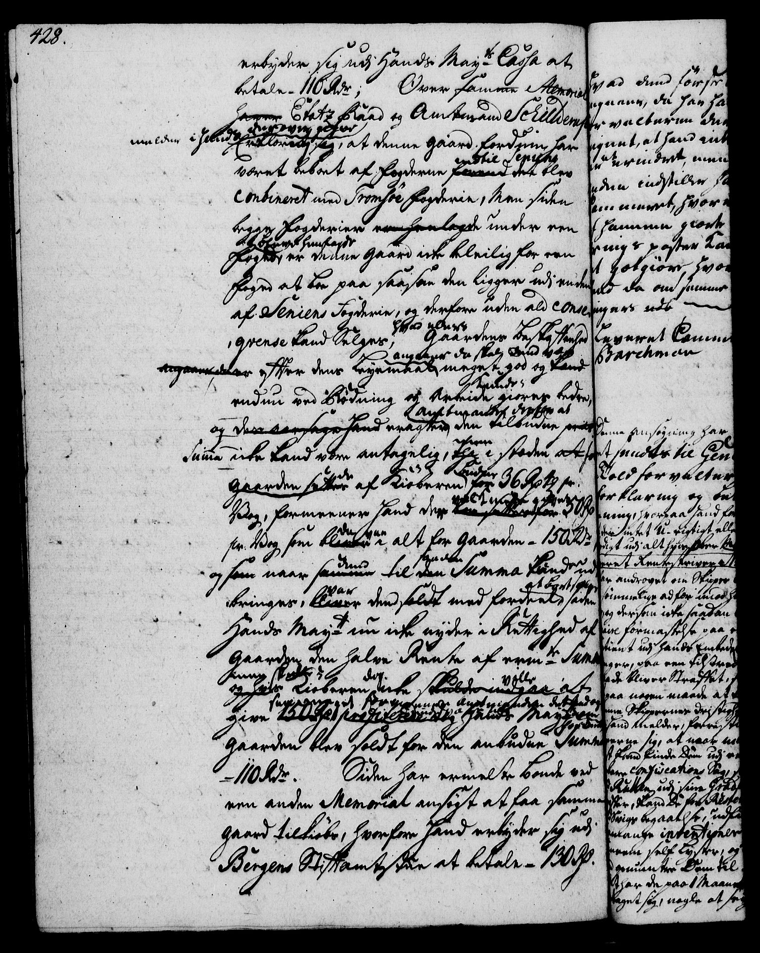 Rentekammeret, Kammerkanselliet, RA/EA-3111/G/Gh/Gha/L0023: Norsk ekstraktmemorialprotokoll (merket RK 53.68), 1741-1742, p. 428