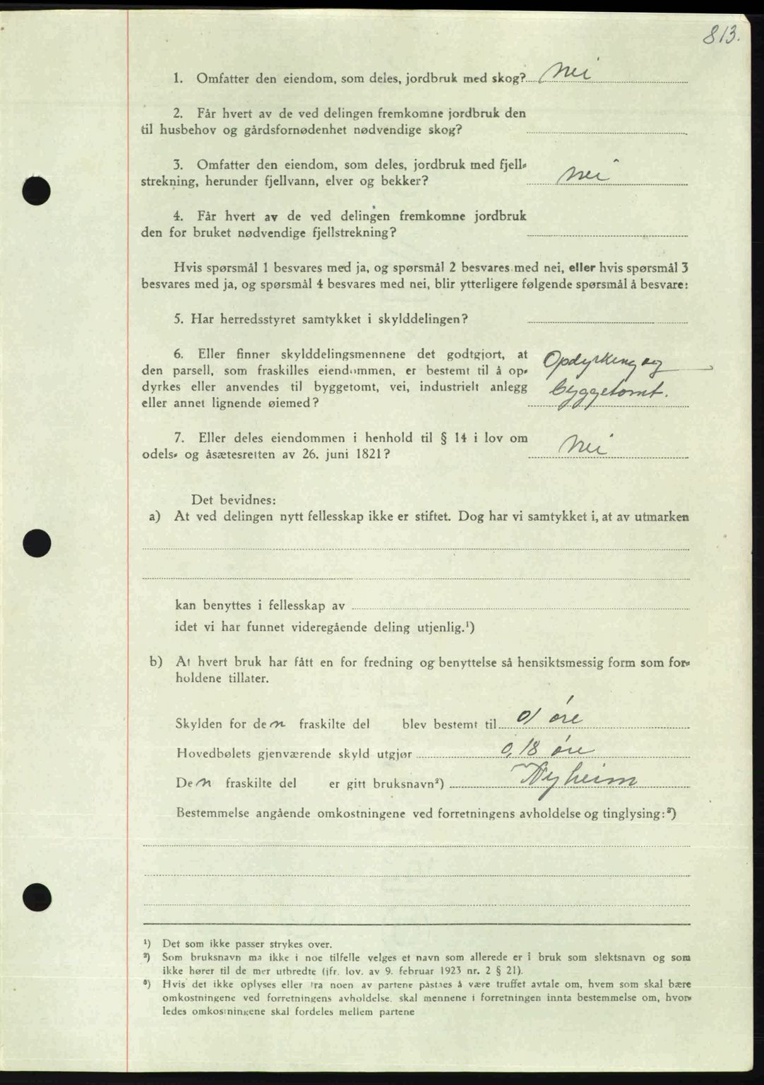 Nordmøre sorenskriveri, AV/SAT-A-4132/1/2/2Ca: Mortgage book no. A107, 1947-1948, Diary no: : 507/1948