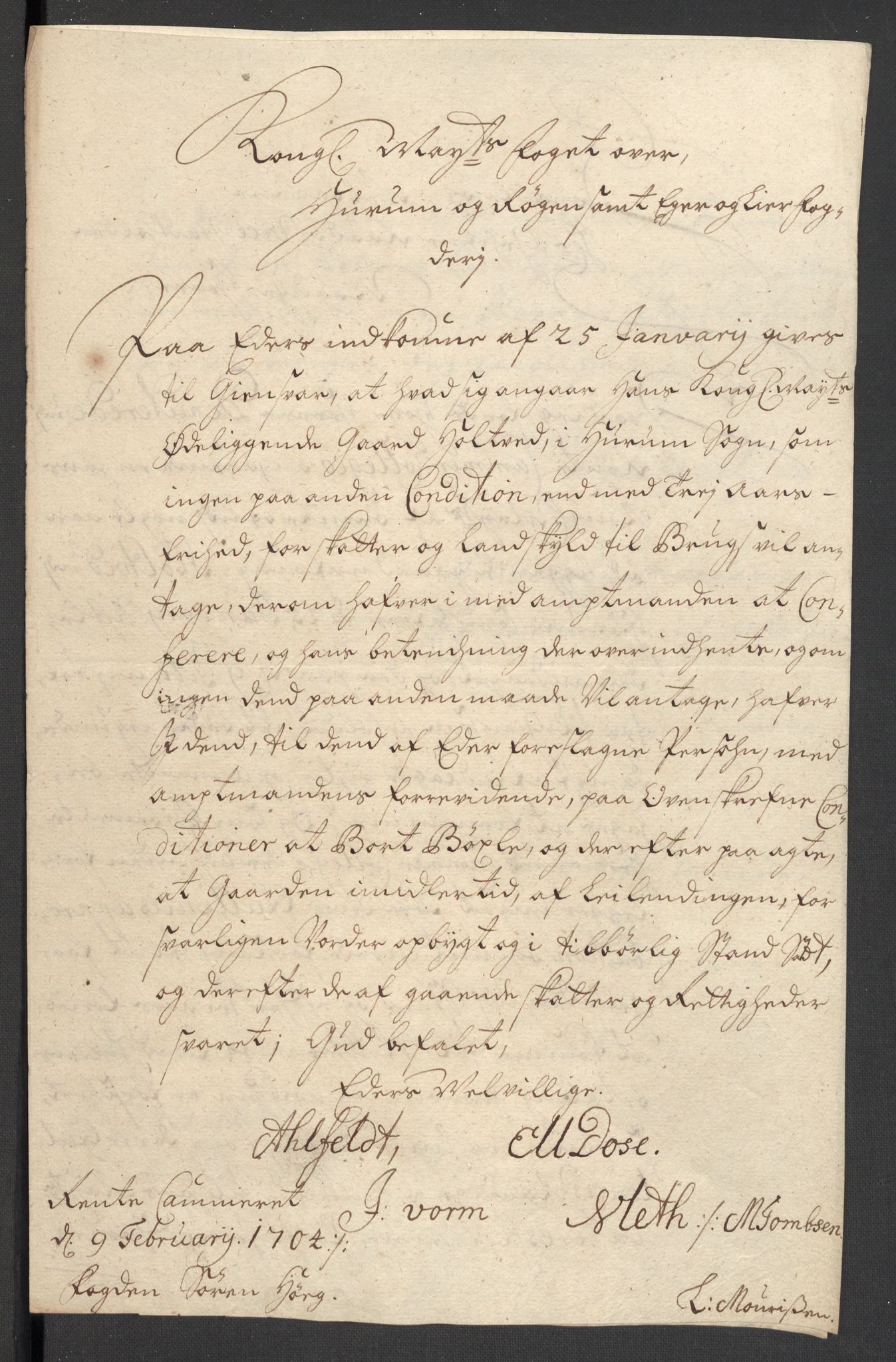 Rentekammeret inntil 1814, Reviderte regnskaper, Fogderegnskap, AV/RA-EA-4092/R30/L1700: Fogderegnskap Hurum, Røyken, Eiker og Lier, 1704-1705, p. 225