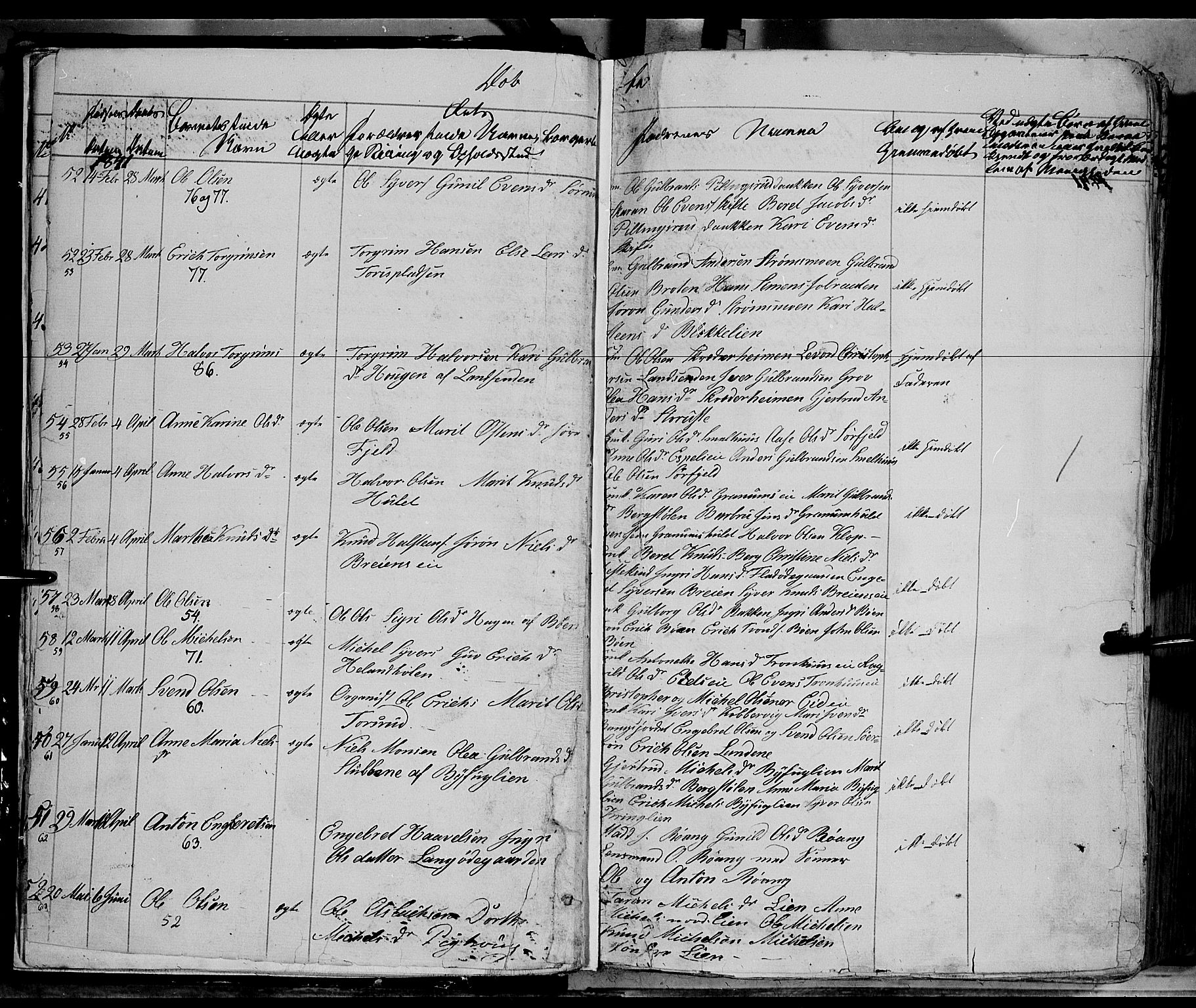 Sør-Aurdal prestekontor, SAH/PREST-128/H/Ha/Haa/L0004: Parish register (official) no. 4, 1841-1849, p. 11-12