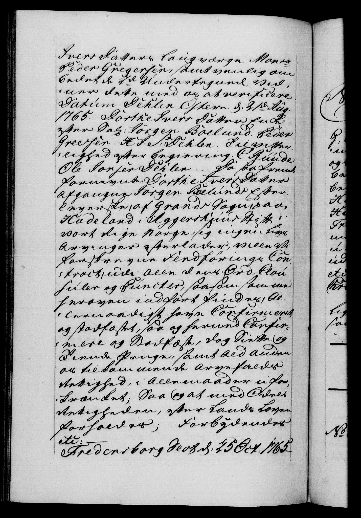 Danske Kanselli 1572-1799, RA/EA-3023/F/Fc/Fca/Fcaa/L0042: Norske registre, 1763-1766, p. 756b