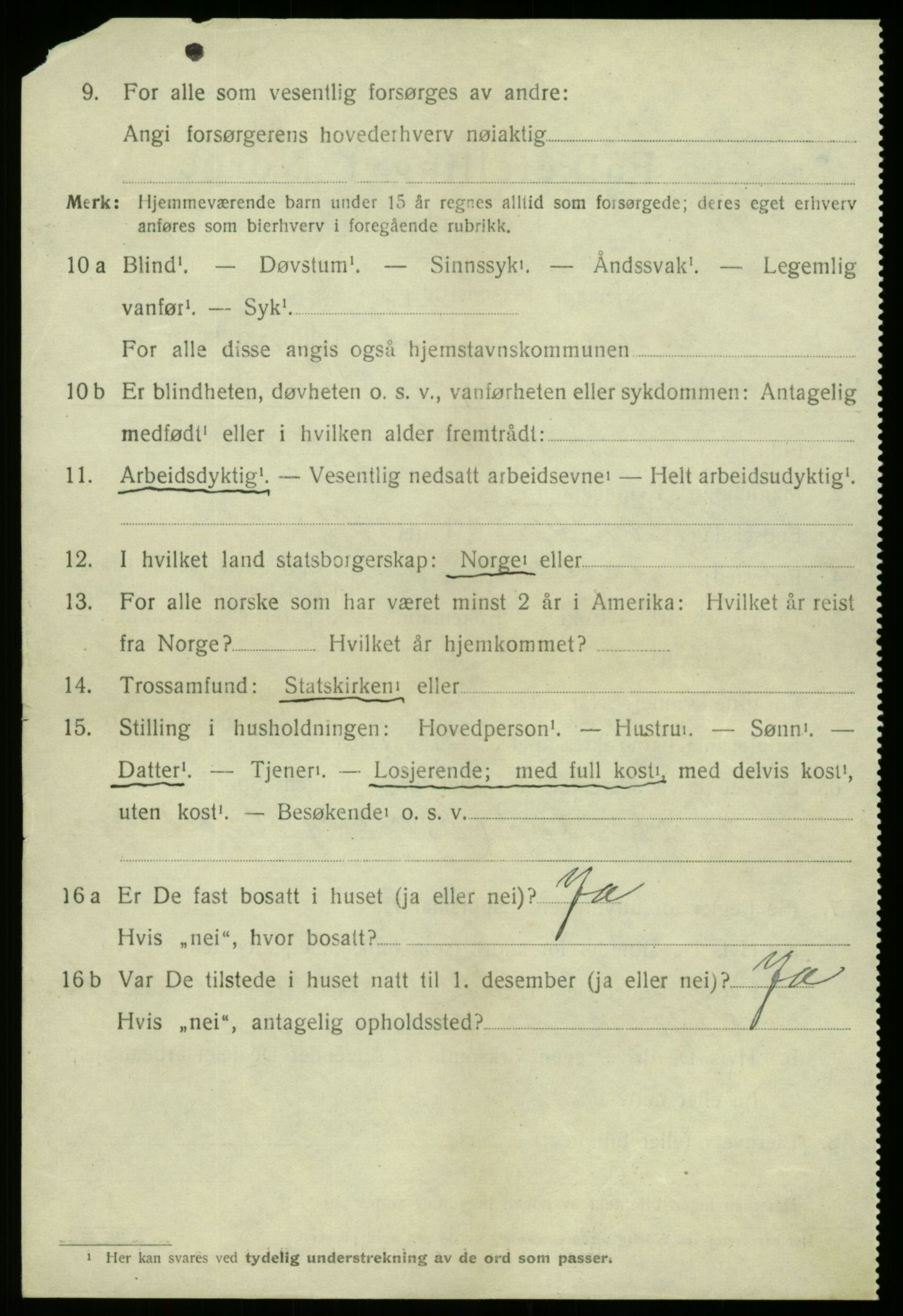 SAB, 1920 census for Fana, 1920, p. 25530