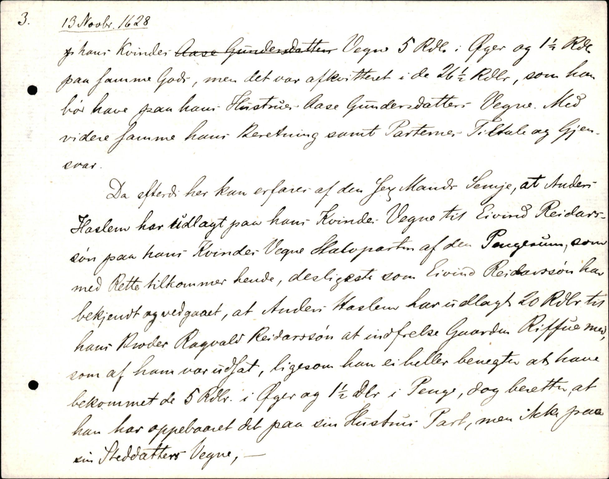 Riksarkivets diplomsamling, AV/RA-EA-5965/F35/F35d/L0003: Innlånte diplomer, seddelregister, 1621-1642, p. 223