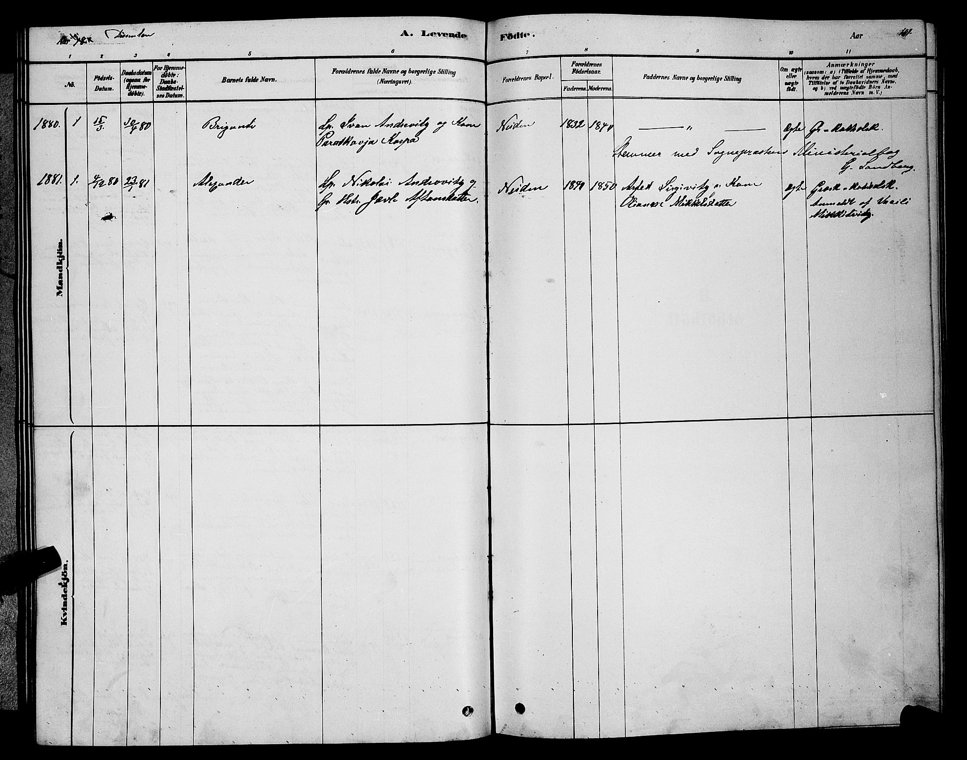 Sør-Varanger sokneprestkontor, SATØ/S-1331/H/Hb/L0003klokker: Parish register (copy) no. 3, 1878-1891, p. 101