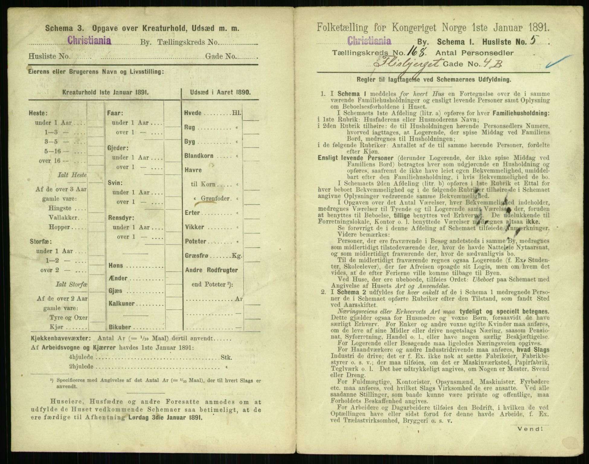 RA, 1891 census for 0301 Kristiania, 1891, p. 98056