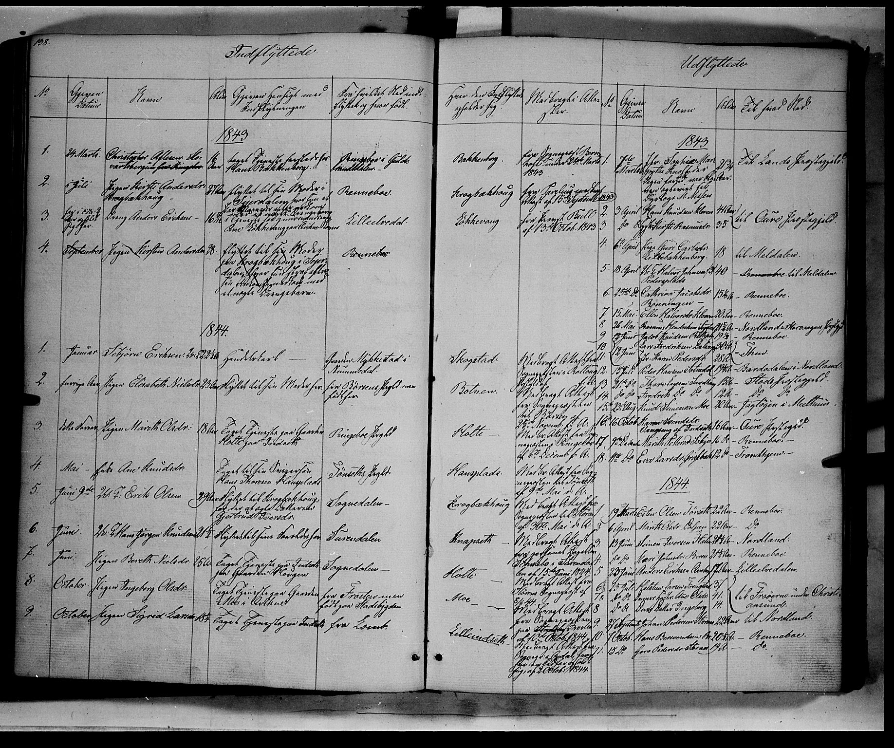 Kvikne prestekontor, SAH/PREST-064/H/Ha/Haa/L0005: Parish register (official) no. 5, 1841-1862, p. 138