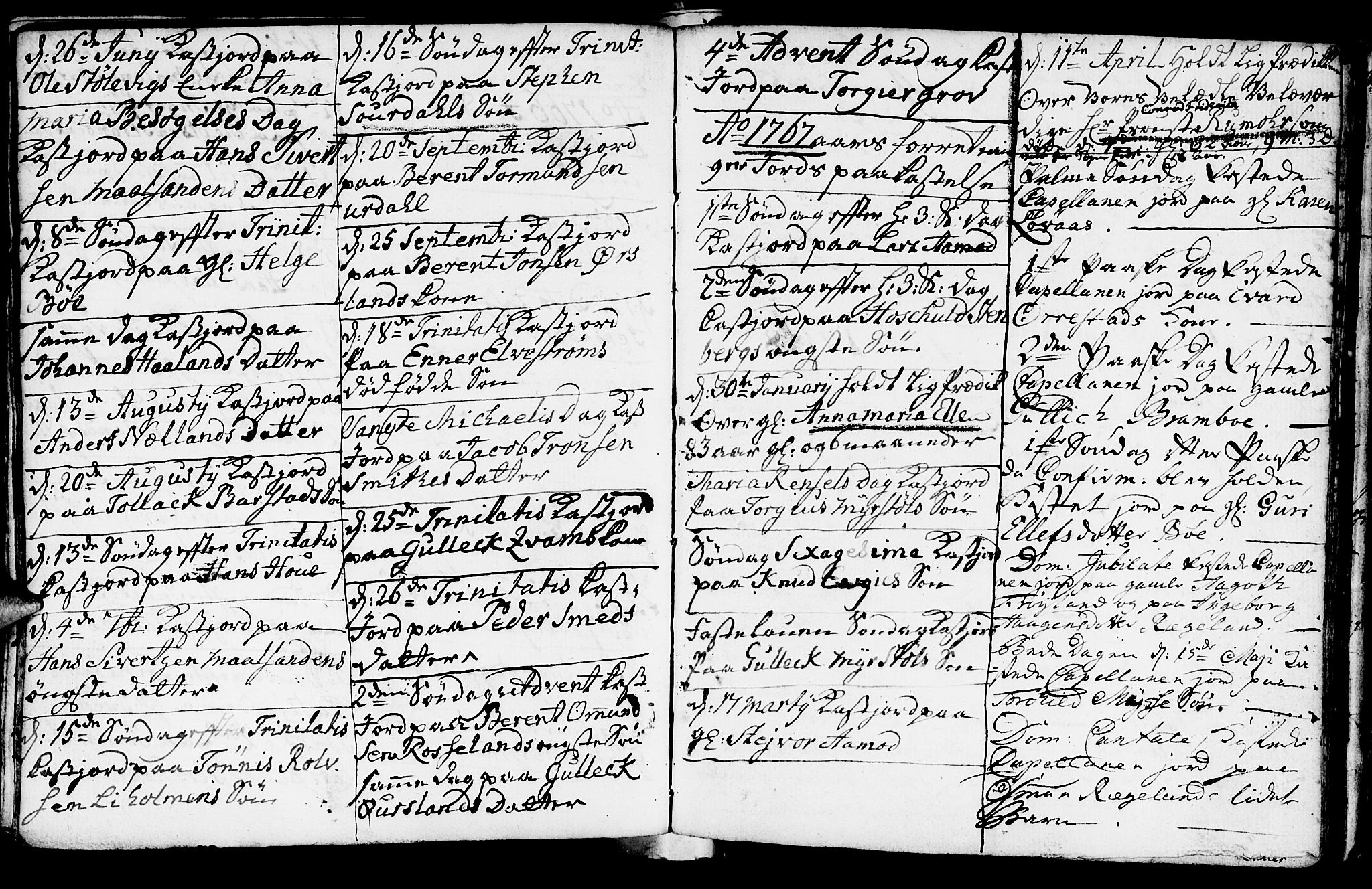 Sokndal sokneprestkontor, SAST/A-101808: Parish register (official) no. A 4, 1762-1811