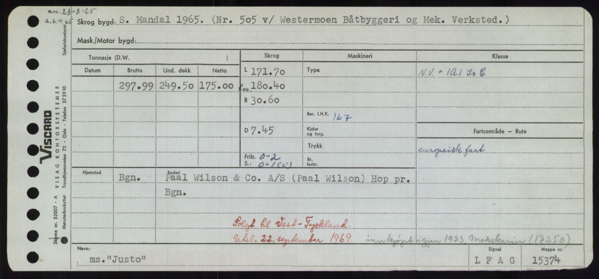 Sjøfartsdirektoratet med forløpere, Skipsmålingen, RA/S-1627/H/Hd/L0019: Fartøy, J, p. 667