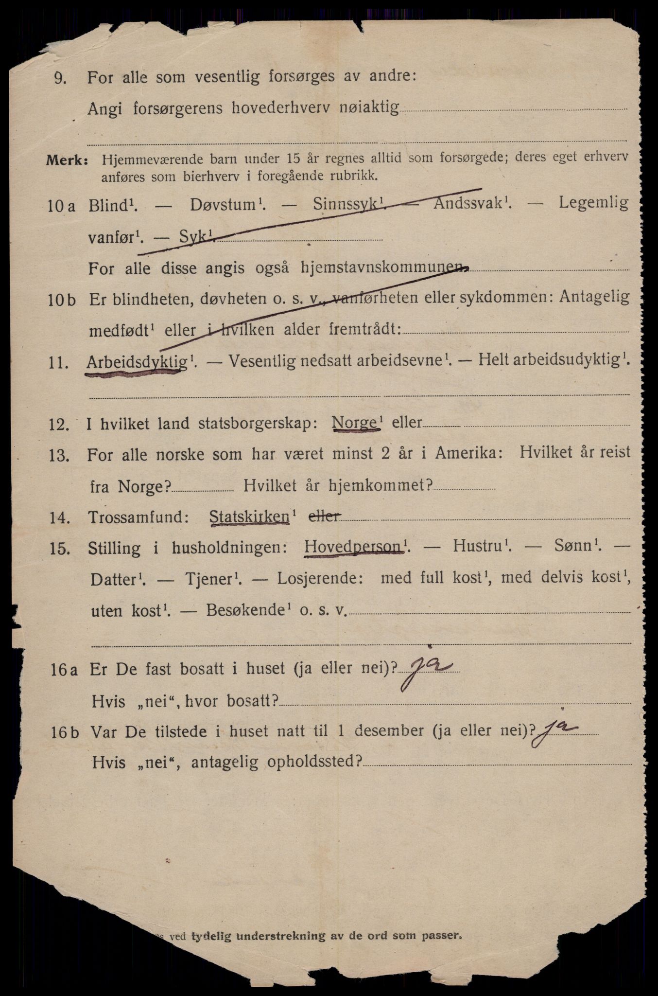 SAT, 1920 census for Trondheim, 1920, p. 73493