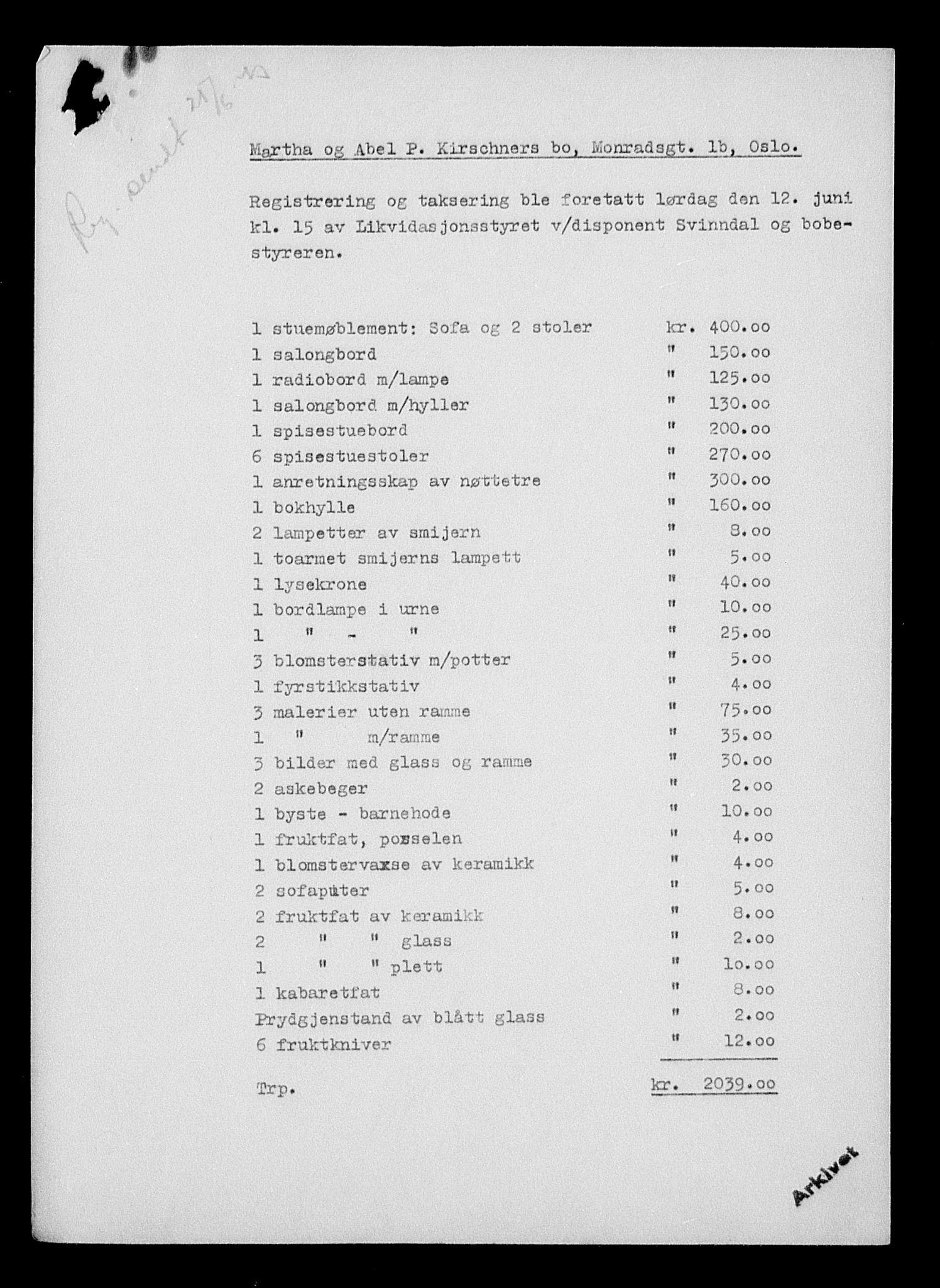 Justisdepartementet, Tilbakeføringskontoret for inndratte formuer, AV/RA-S-1564/H/Hc/Hcc/L0951: --, 1945-1947, p. 440