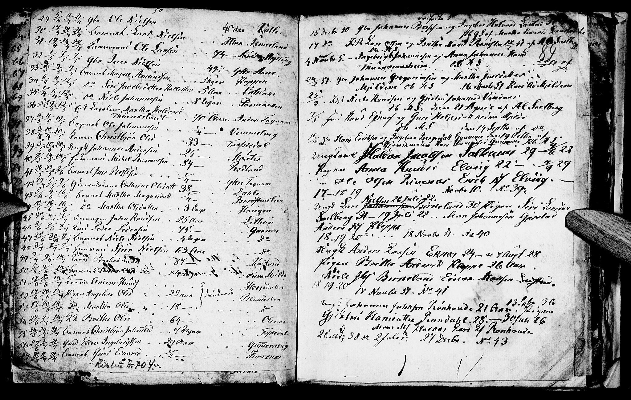 Haus sokneprestembete, AV/SAB-A-75601/H/Hab: Parish register (copy) no. A 1, 1830-1855, p. 84