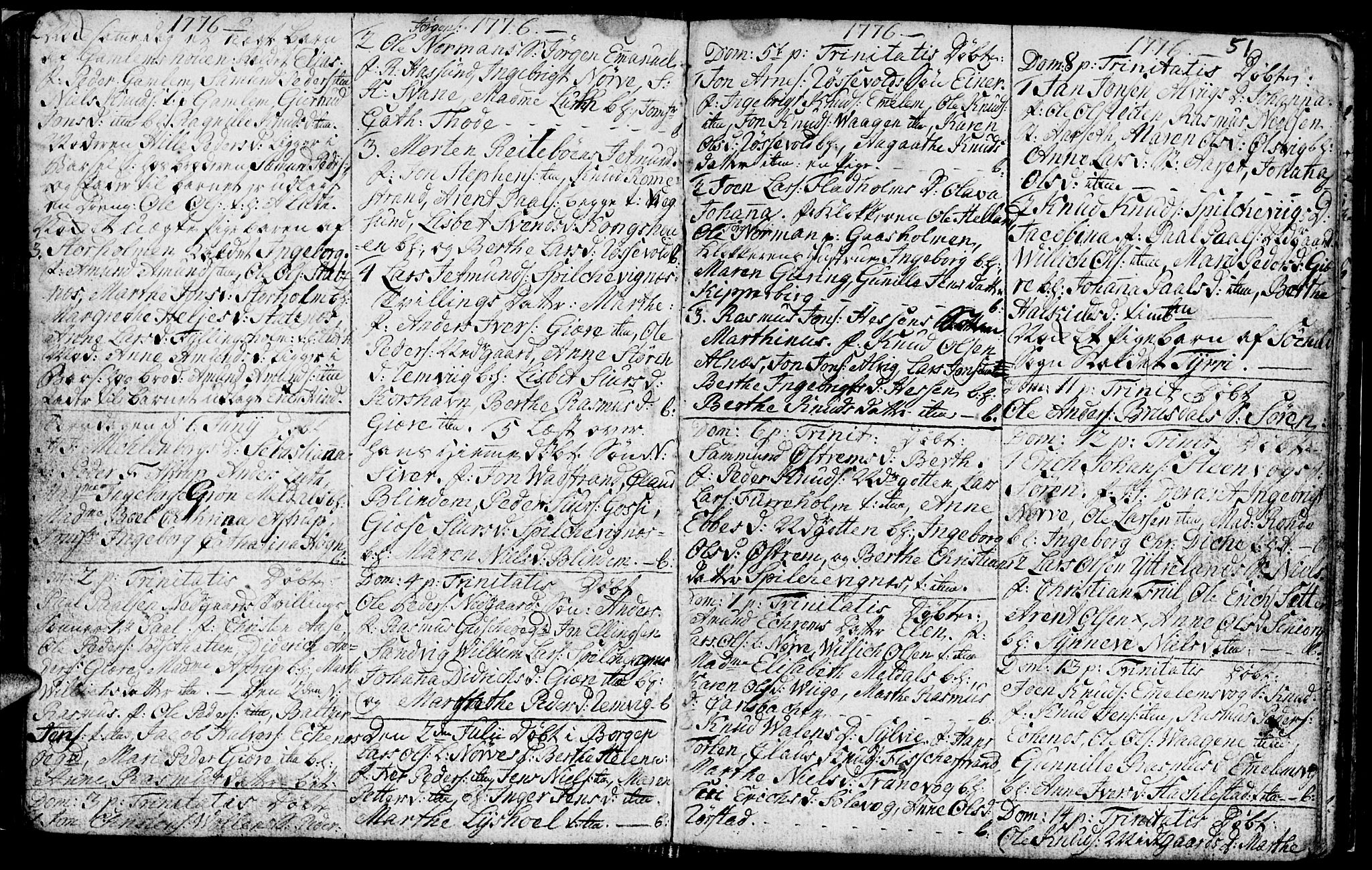 Ministerialprotokoller, klokkerbøker og fødselsregistre - Møre og Romsdal, SAT/A-1454/528/L0420: Parish register (copy) no. 528C01, 1764-1784, p. 51