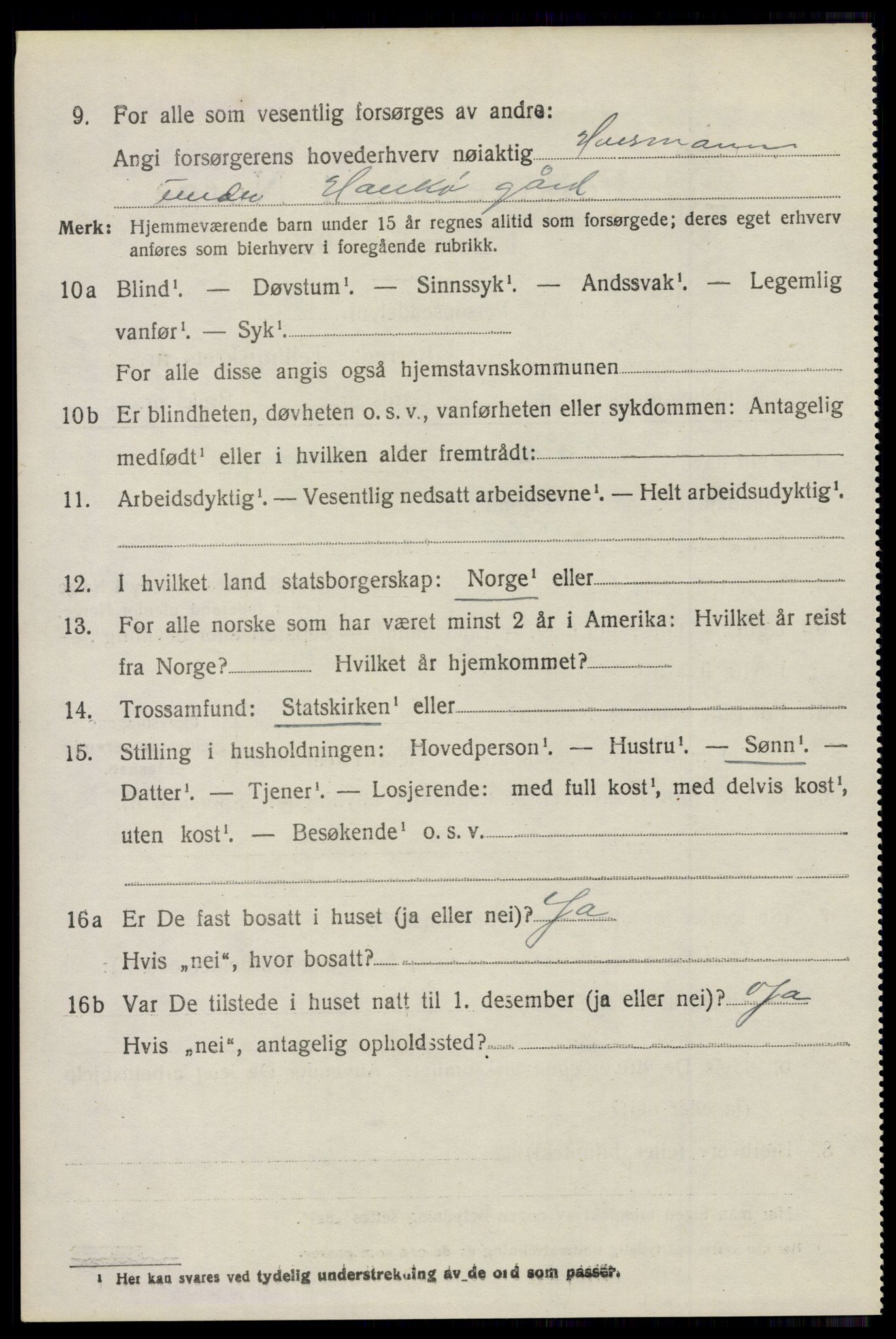 SAO, 1920 census for Onsøy, 1920, p. 16209