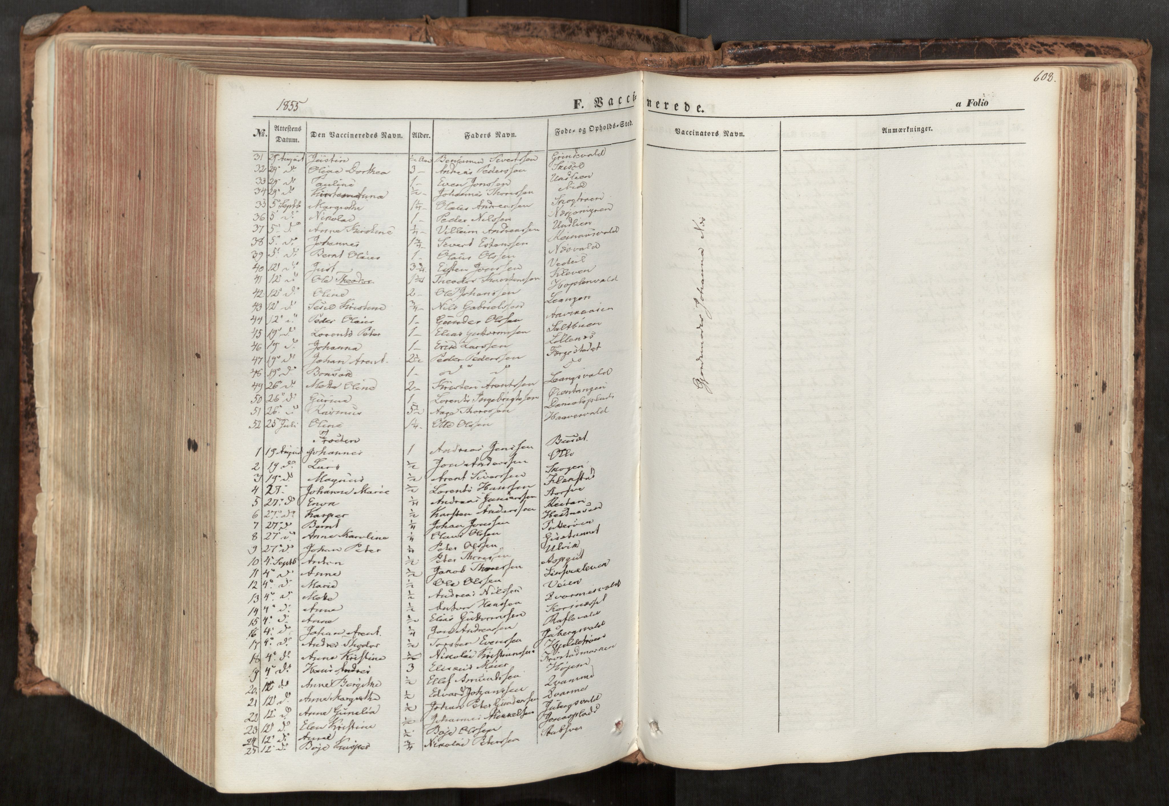 Ministerialprotokoller, klokkerbøker og fødselsregistre - Nord-Trøndelag, SAT/A-1458/713/L0116: Parish register (official) no. 713A07, 1850-1877, p. 602