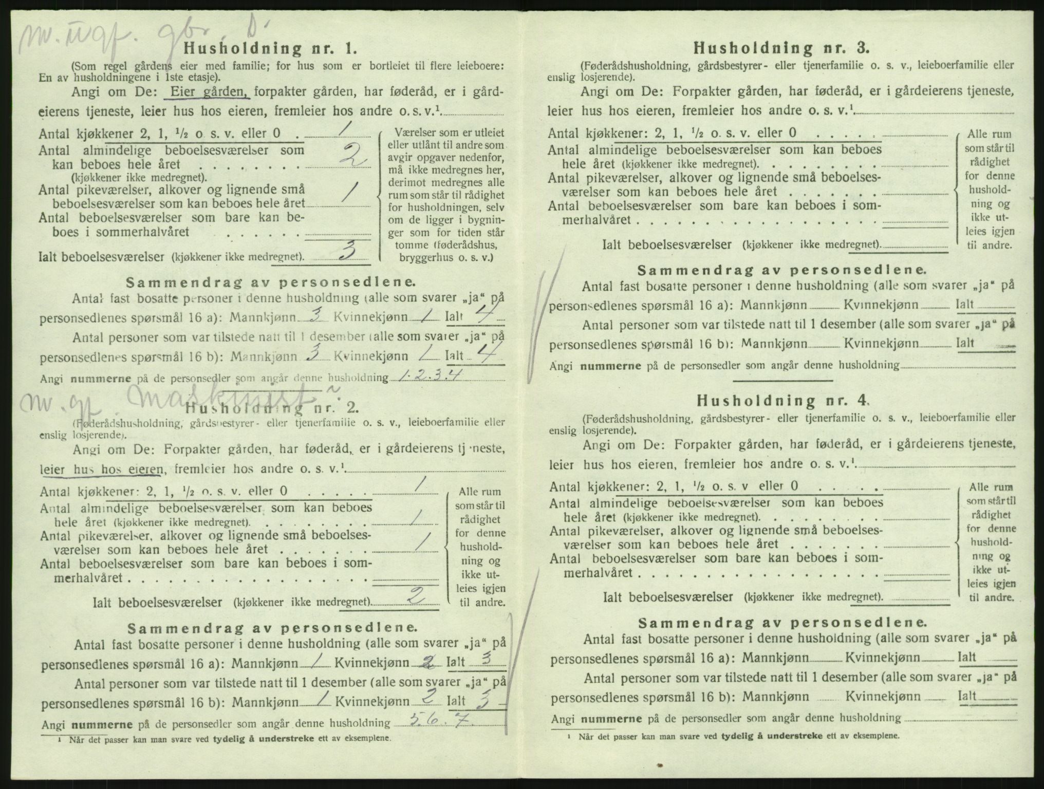 SAKO, 1920 census for Hedrum, 1920, p. 822