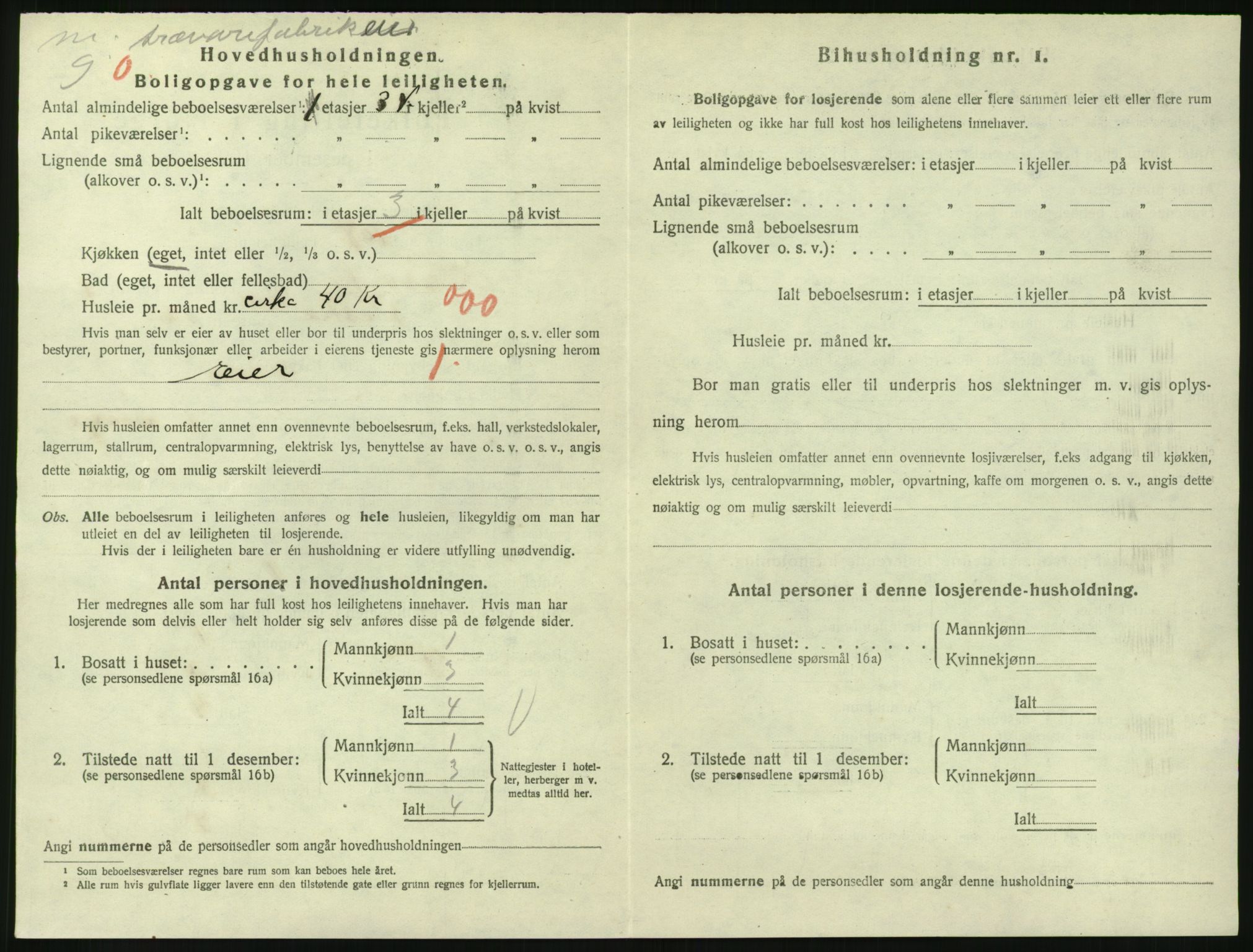 SAKO, 1920 census for Larvik, 1920, p. 3411