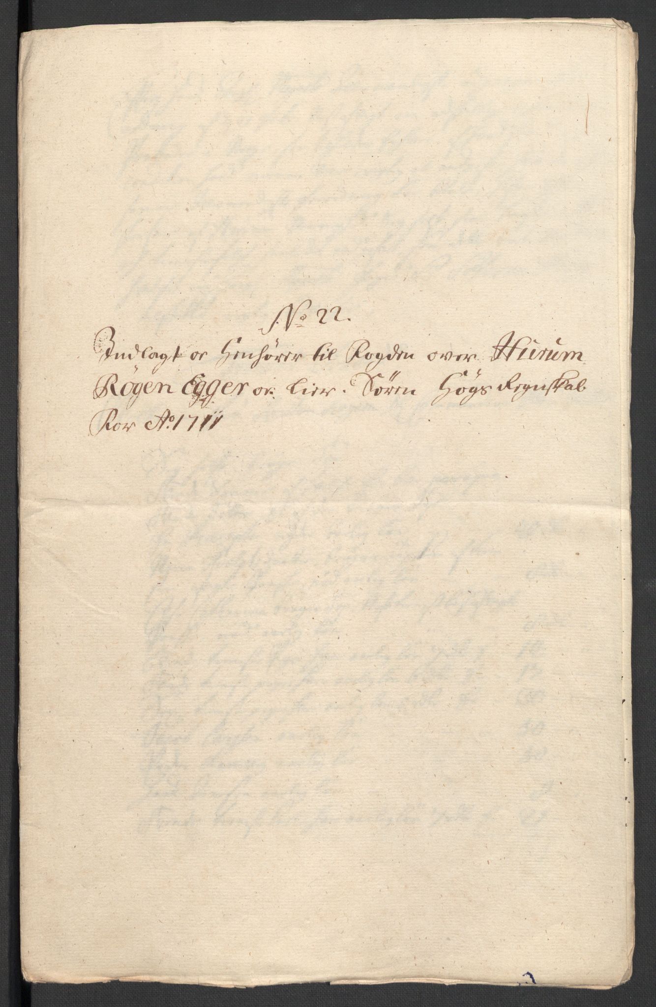 Rentekammeret inntil 1814, Reviderte regnskaper, Fogderegnskap, RA/EA-4092/R31/L1706: Fogderegnskap Hurum, Røyken, Eiker, Lier og Buskerud, 1711, p. 154