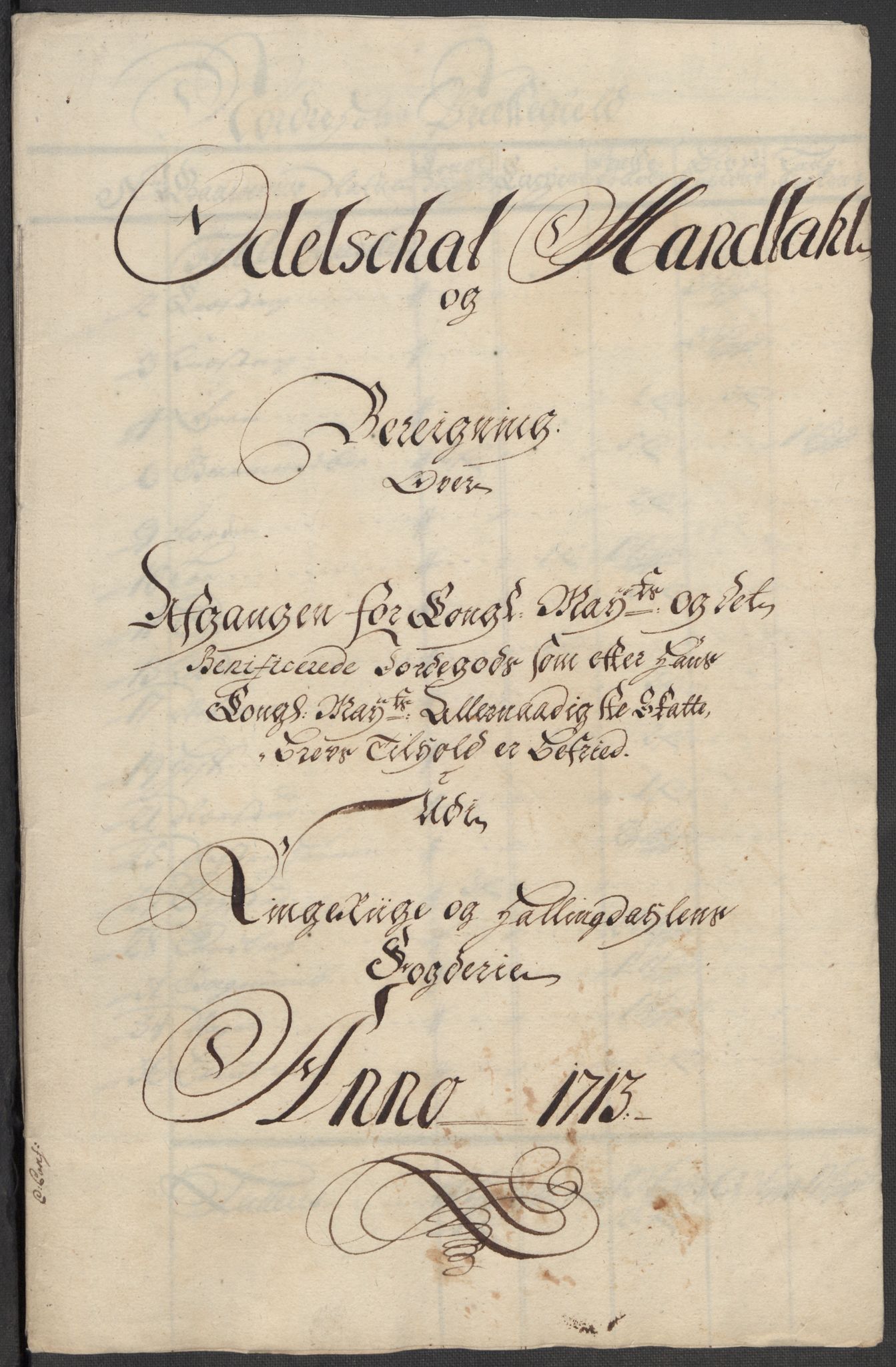 Rentekammeret inntil 1814, Reviderte regnskaper, Fogderegnskap, AV/RA-EA-4092/R23/L1471: Fogderegnskap Ringerike og Hallingdal, 1713-1714, p. 276