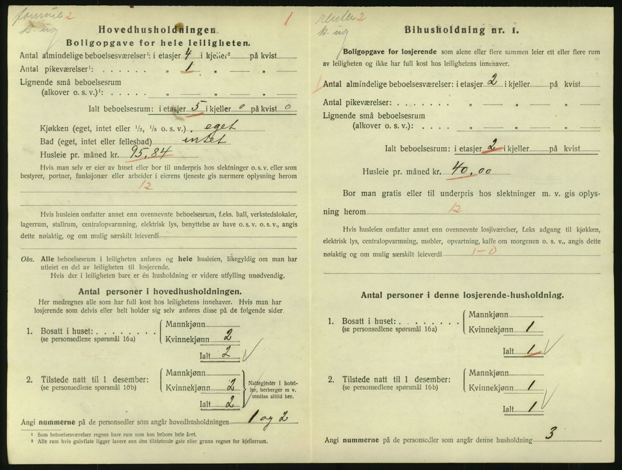 SAO, 1920 census for Kristiania, 1920, p. 48815