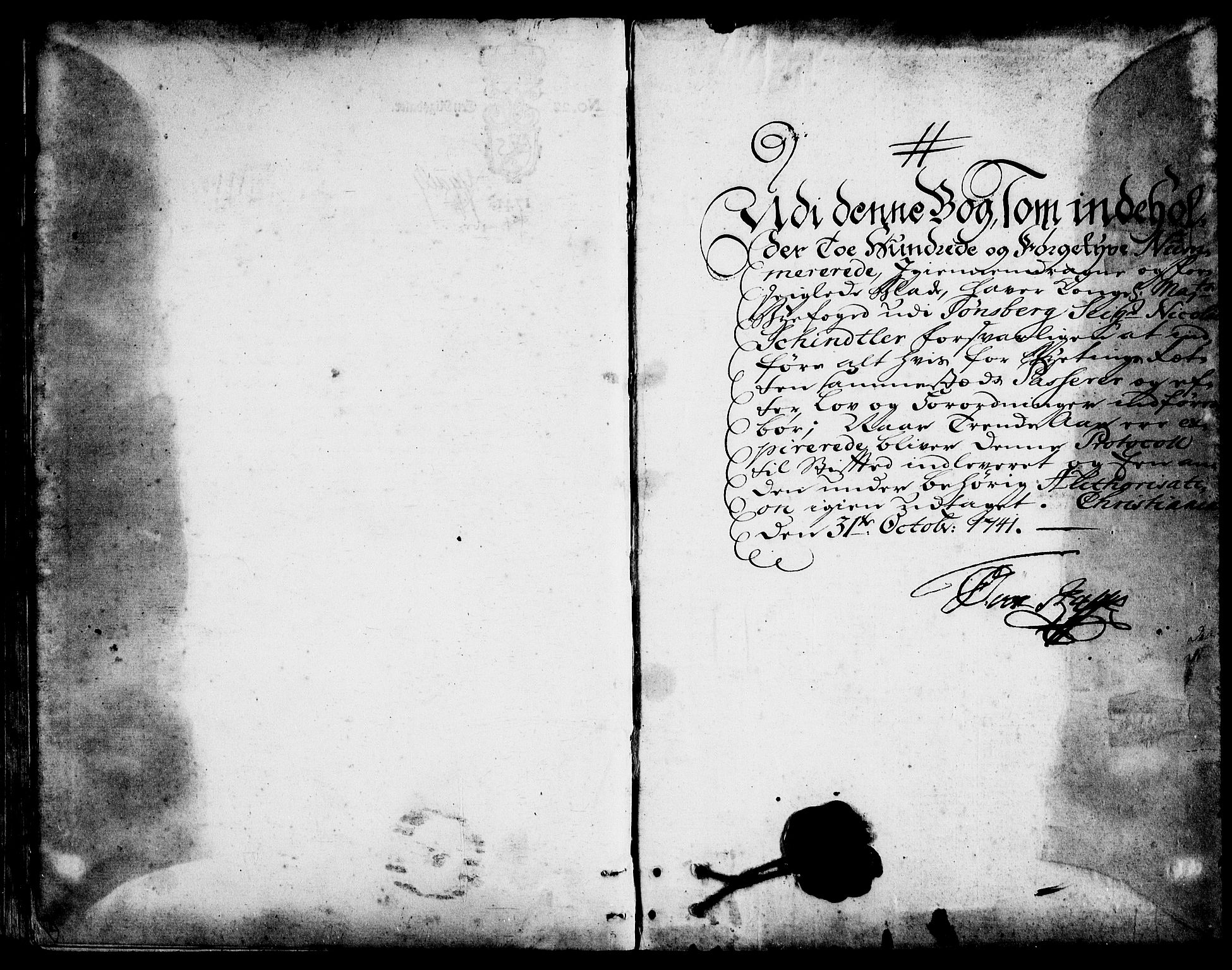Tønsberg byfogd, AV/SAKO-A-224/F/Fa/L0015: Tingbok, 1742-1751