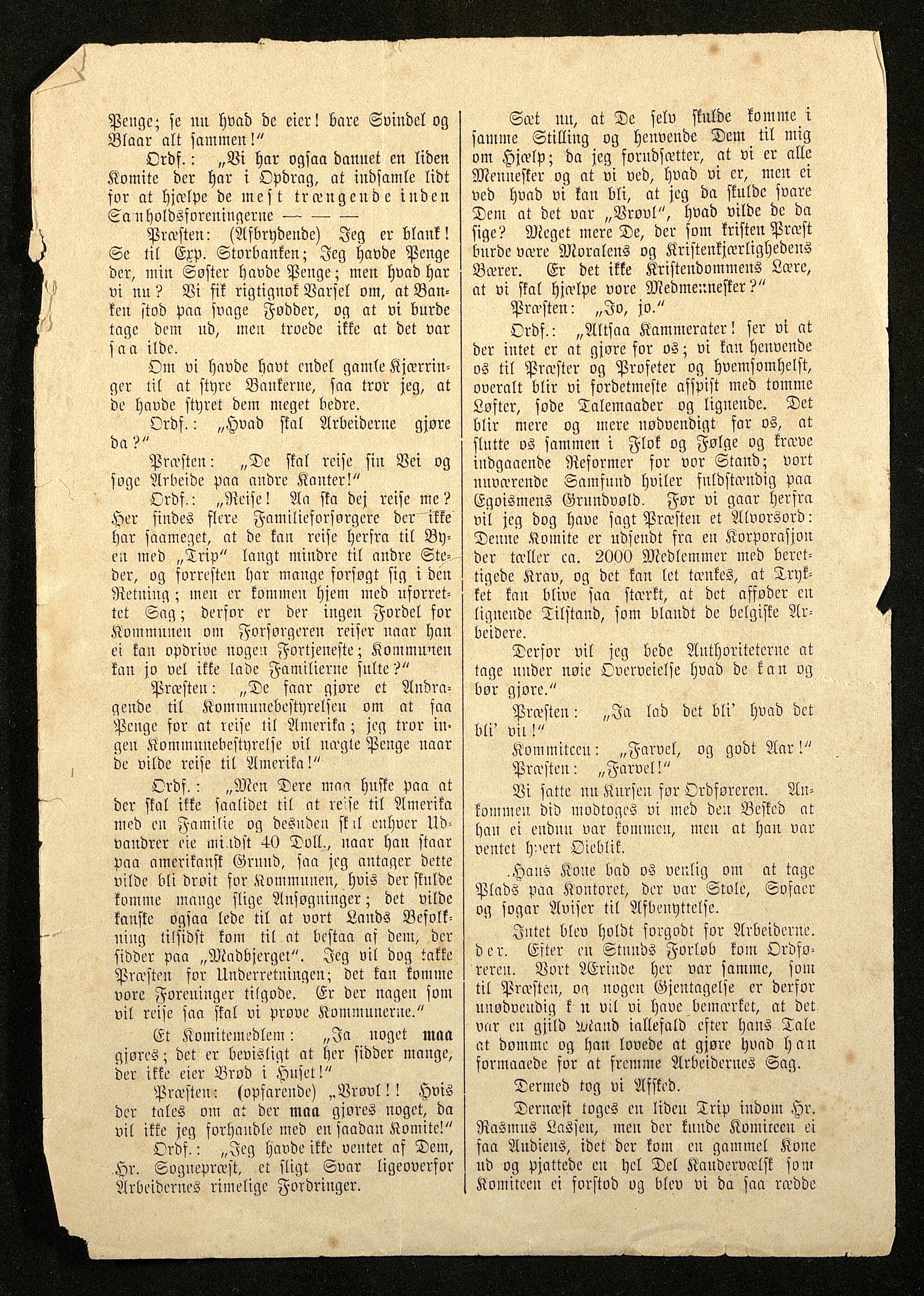 Spidskuglen, AAKS/PA-2823/X/L0001/0001: Spidskuglen / Årg. 1887, nr. 1–2, 4–23, 25–36, 1887