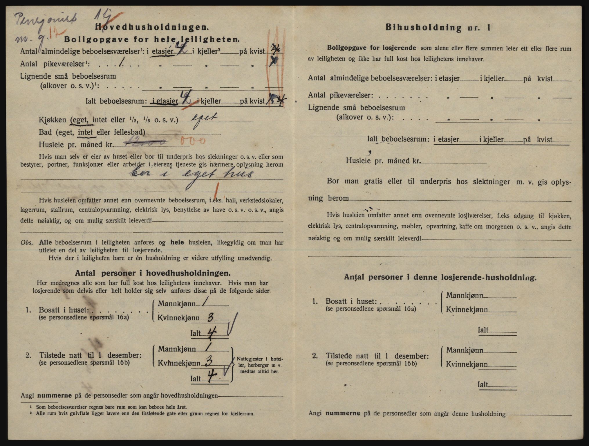 SATØ, 1920 census for Tromsø, 1920, p. 3516