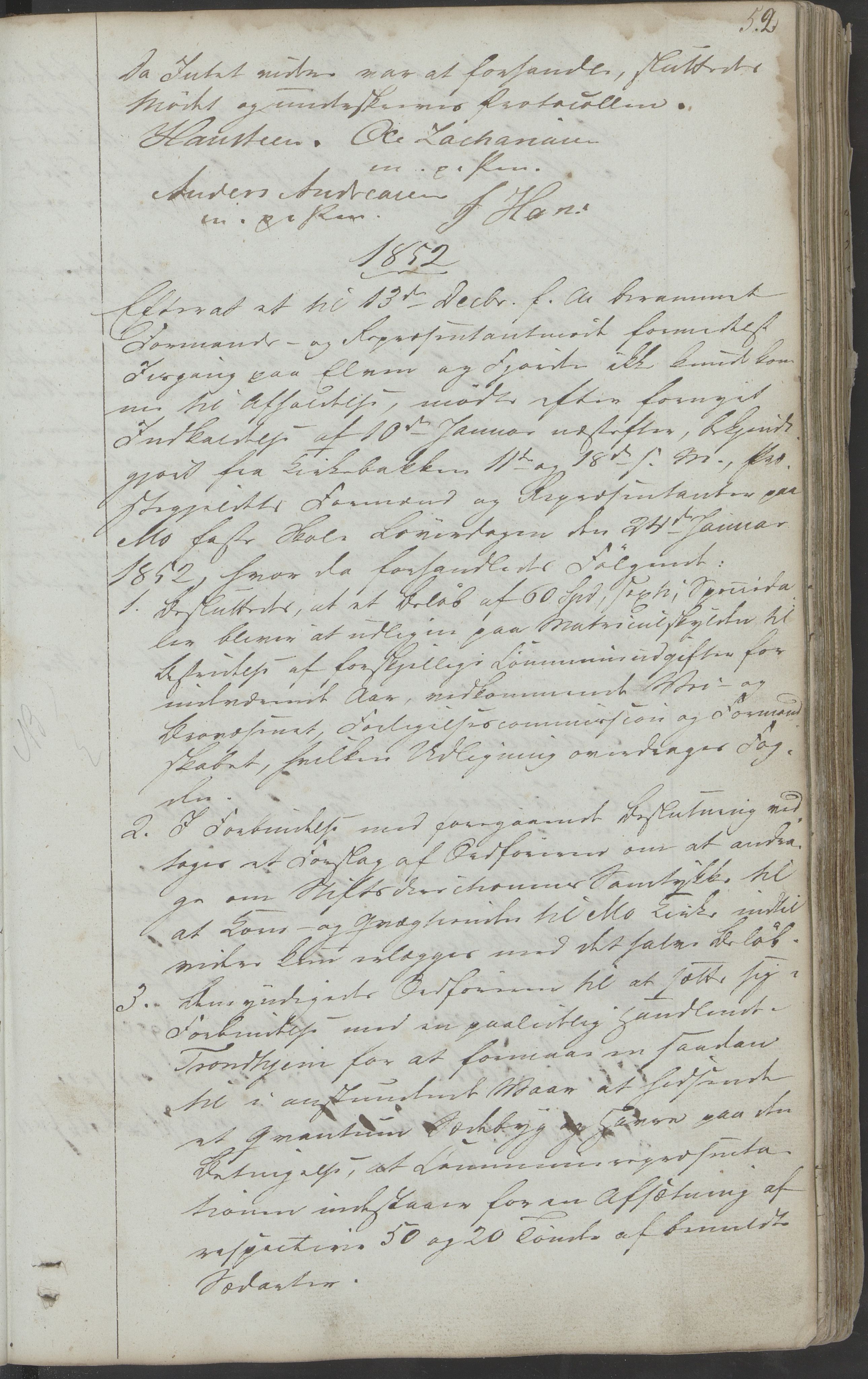 Mo kommune. Formannskapet, AIN/K-18031.150/A/Aa/L0001: Møtebok, 1838-1876, p. 52