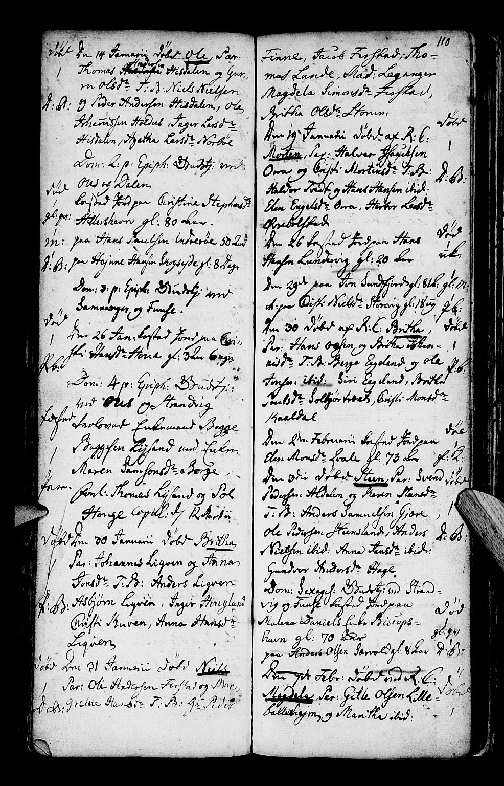 Os sokneprestembete, SAB/A-99929: Parish register (official) no. A 10, 1779-1788, p. 110