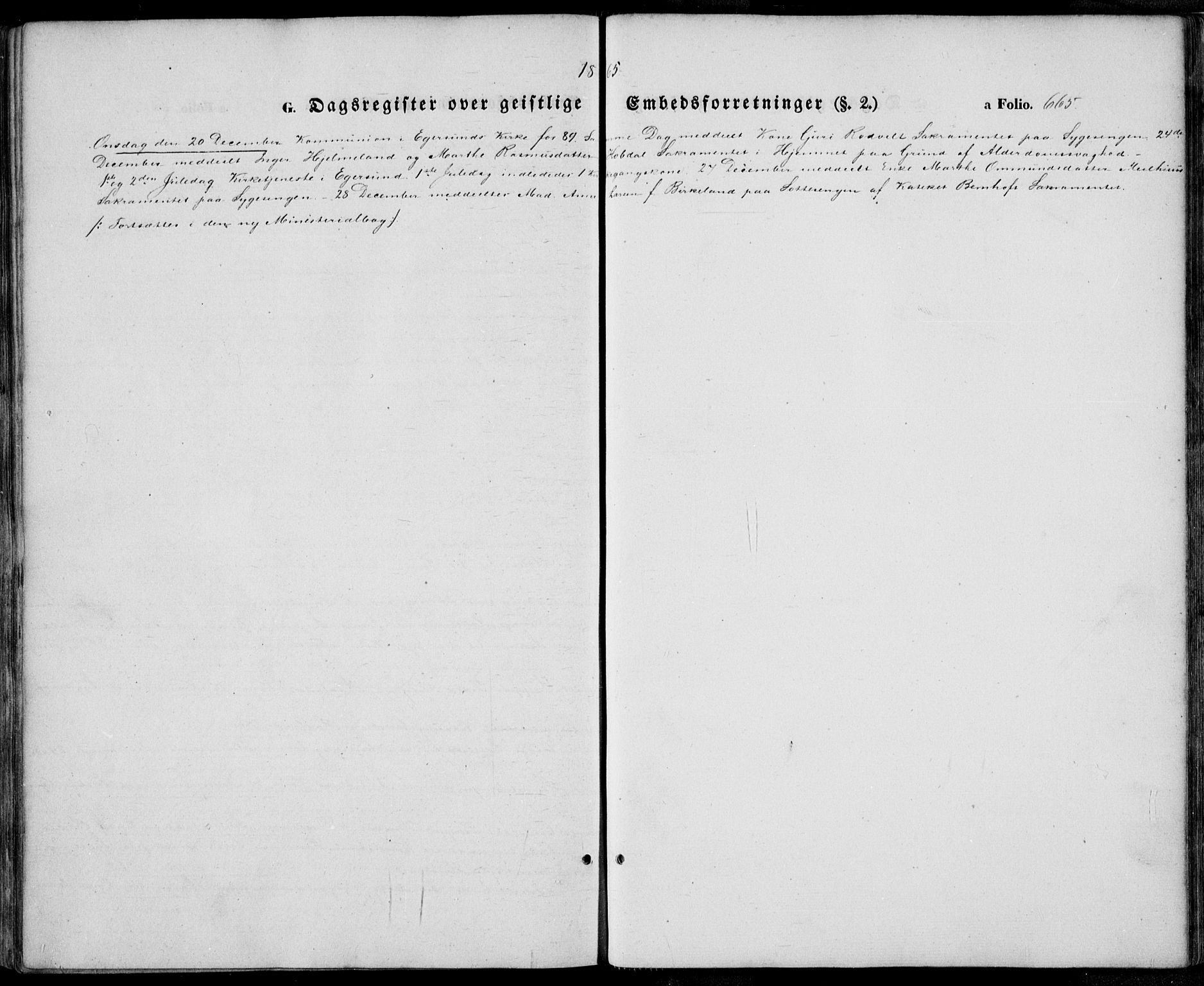 Eigersund sokneprestkontor, AV/SAST-A-101807/S08/L0013: Parish register (official) no. A 12.2, 1850-1865, p. 665