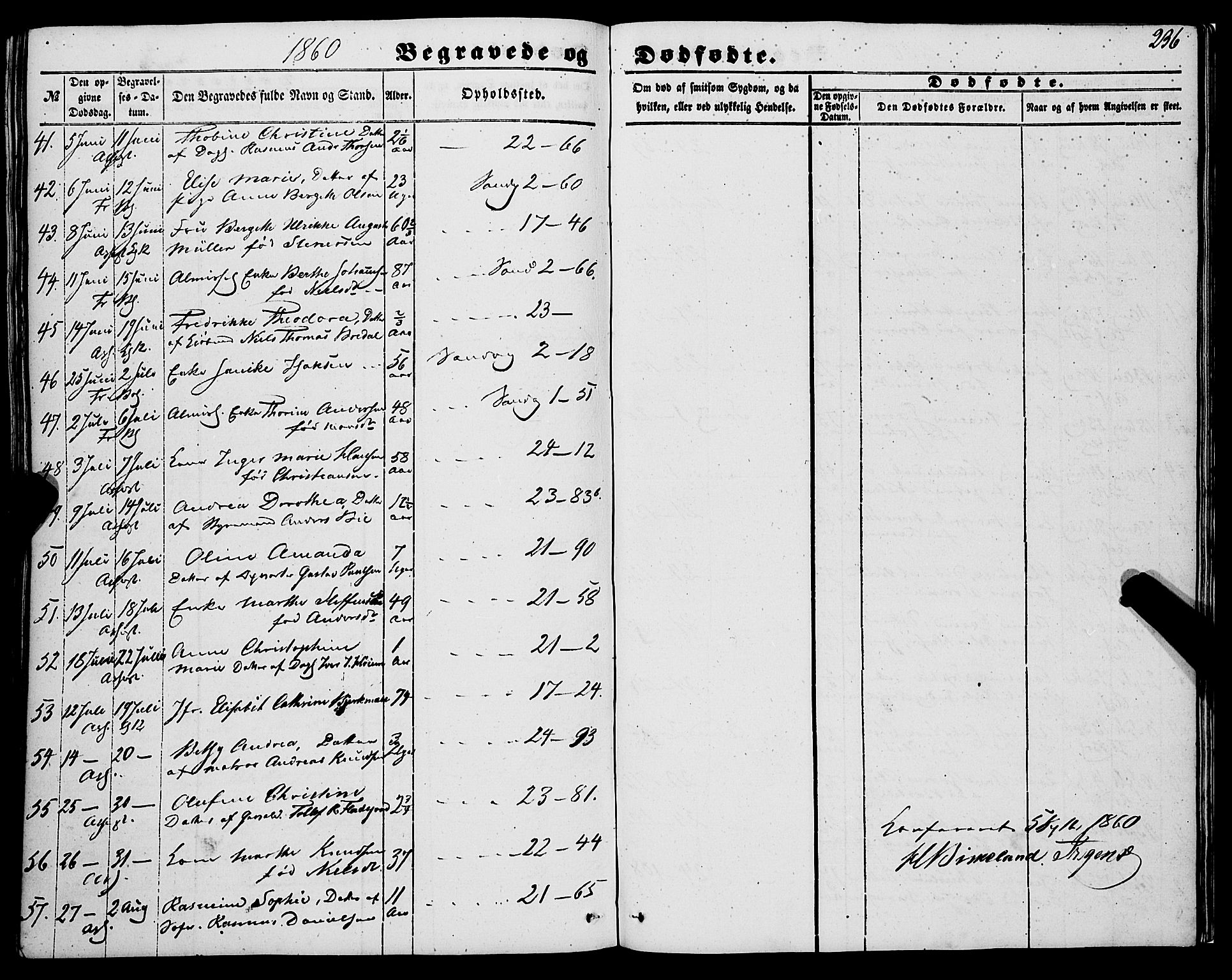 Korskirken sokneprestembete, AV/SAB-A-76101/H/Haa: Parish register (official) no. E 2, 1848-1862, p. 236