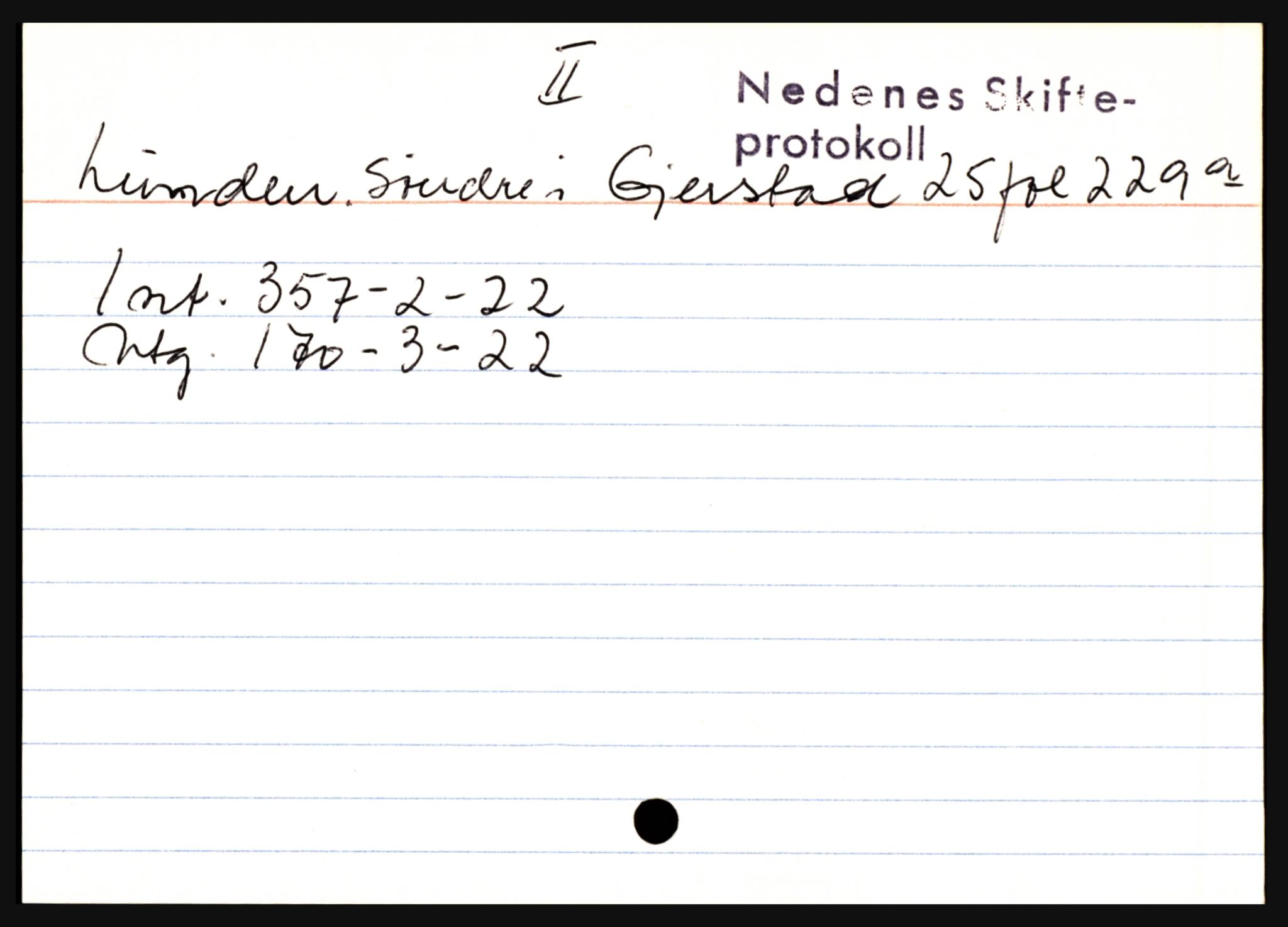 Nedenes sorenskriveri før 1824, AV/SAK-1221-0007/H, p. 18525