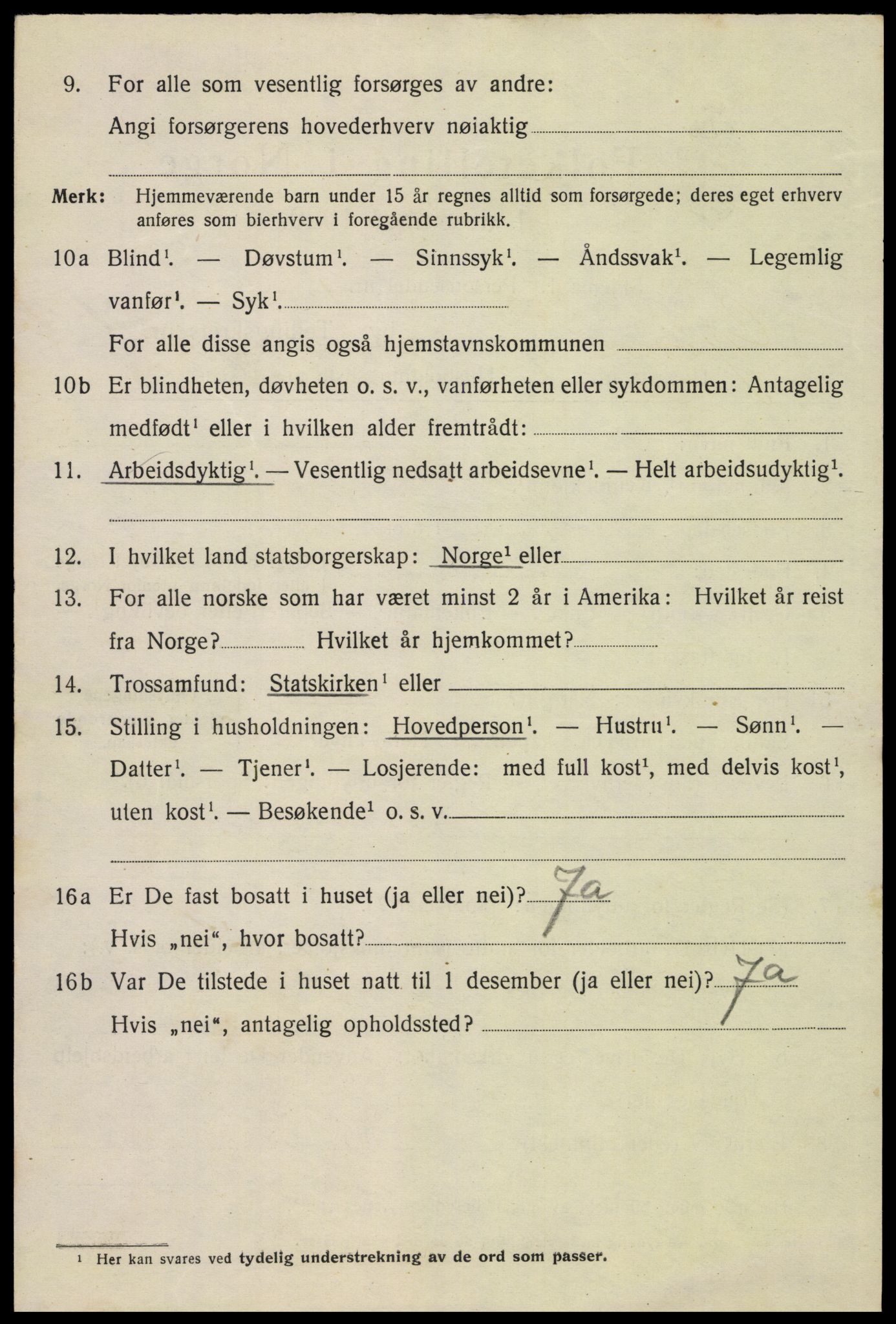 SAH, 1920 census for Gjøvik, 1920, p. 7839