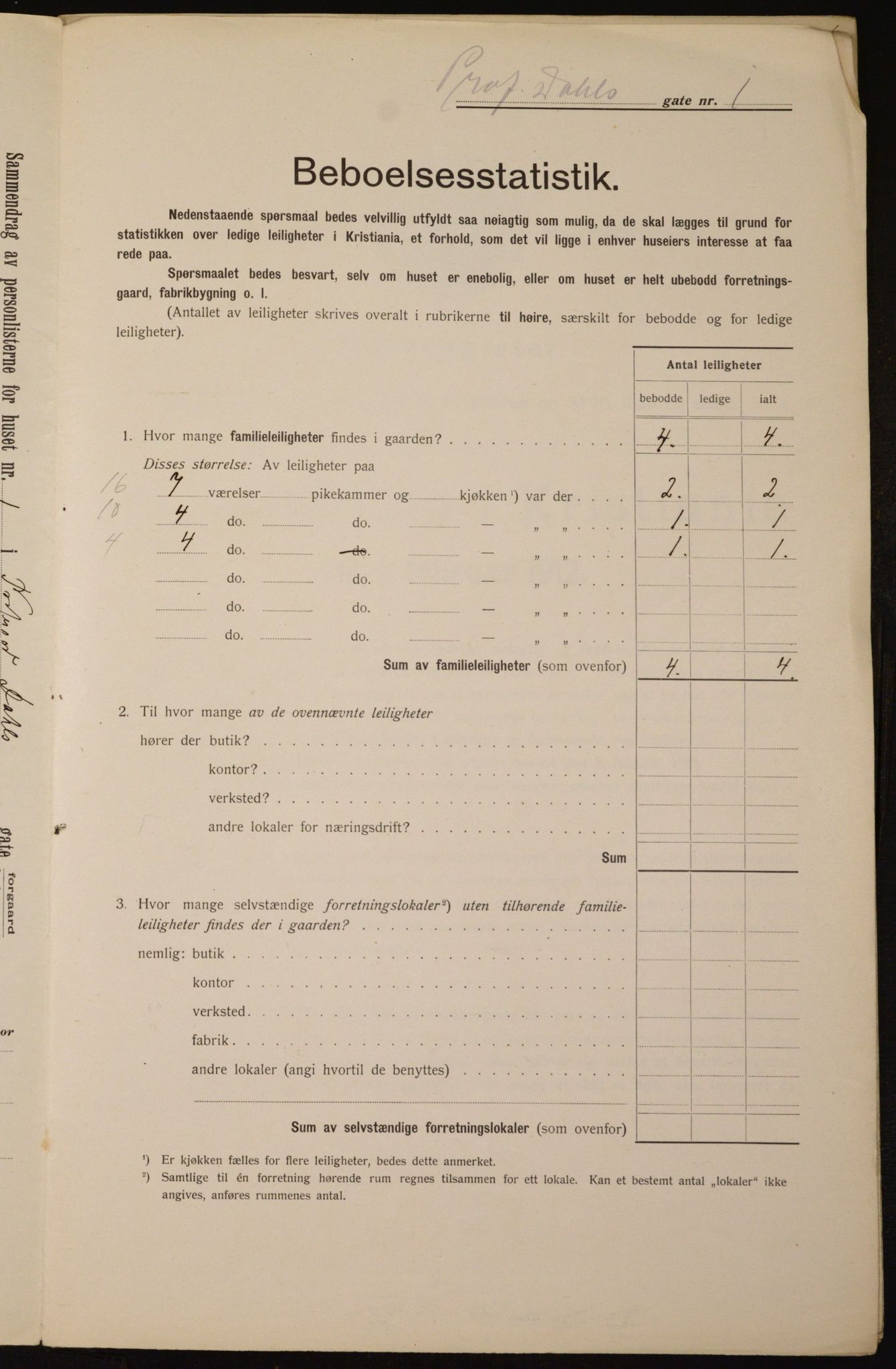 OBA, Municipal Census 1912 for Kristiania, 1912, p. 81624