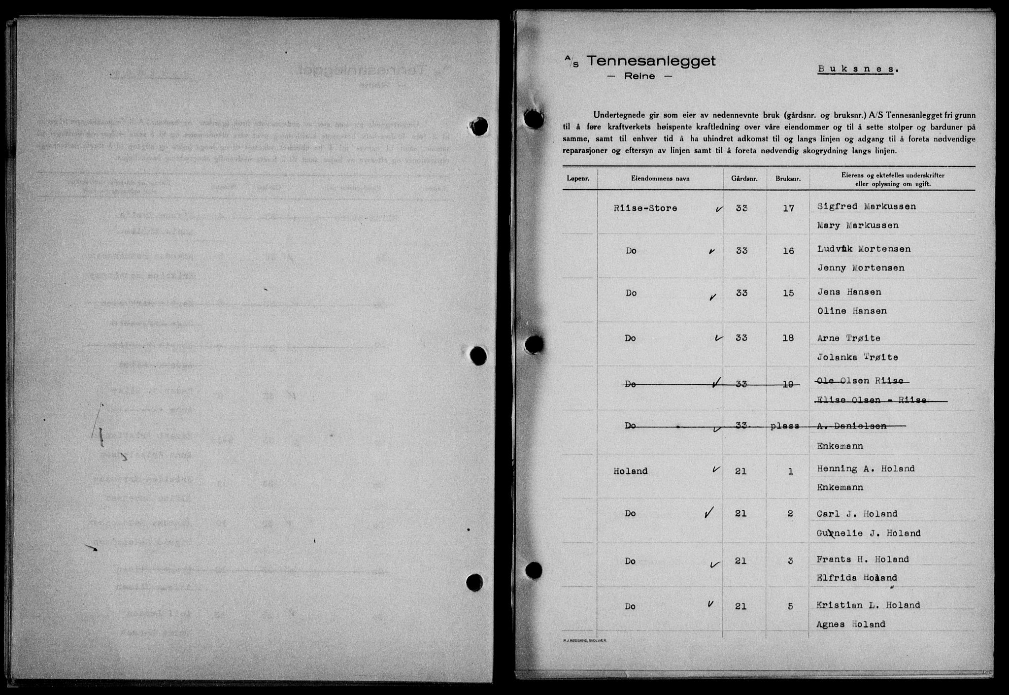 Lofoten sorenskriveri, SAT/A-0017/1/2/2C/L0003a: Mortgage book no. 3a, 1937-1938, Diary no: : 1122/1937