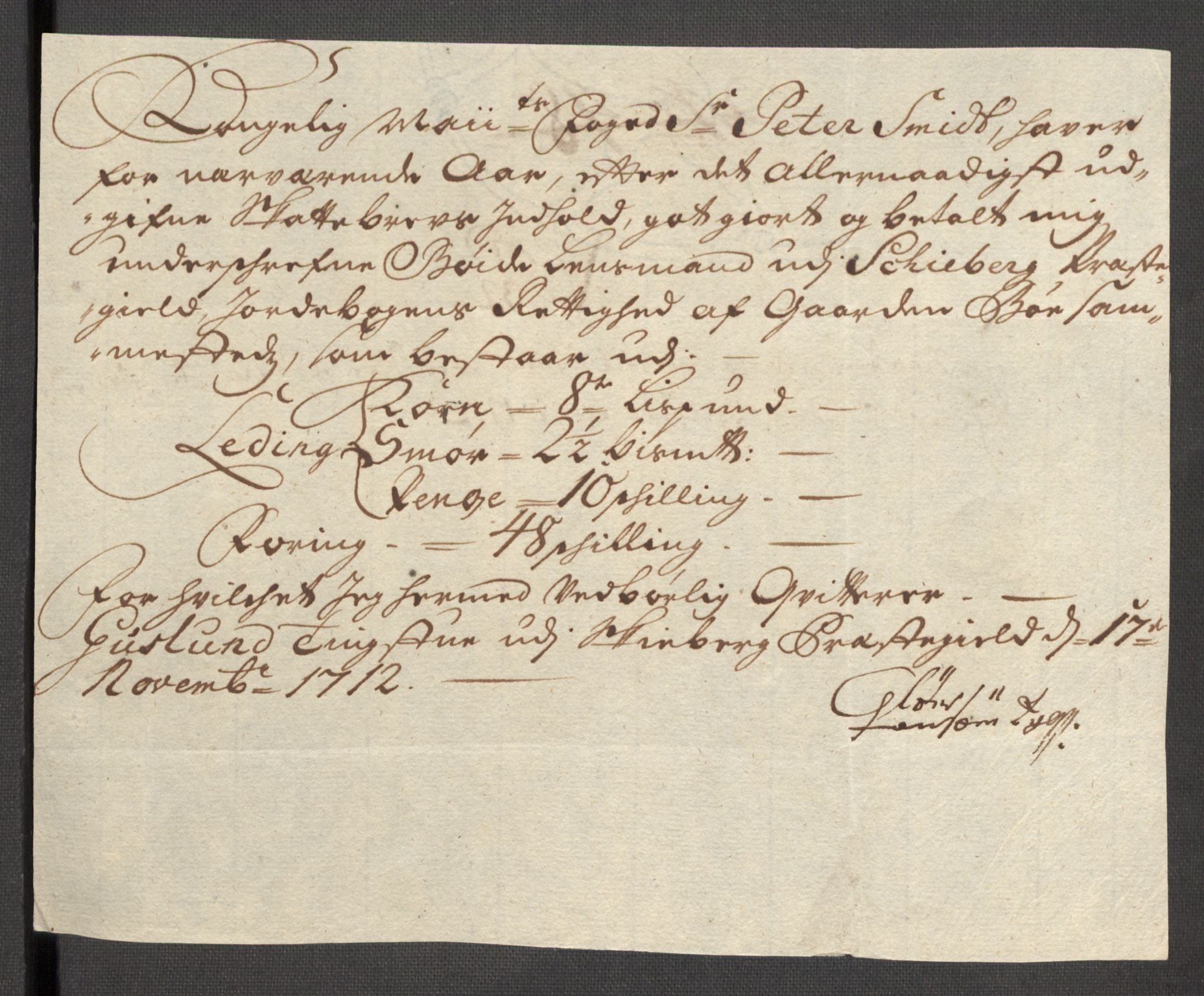 Rentekammeret inntil 1814, Reviderte regnskaper, Fogderegnskap, AV/RA-EA-4092/R01/L0021: Fogderegnskap Idd og Marker, 1712, p. 238