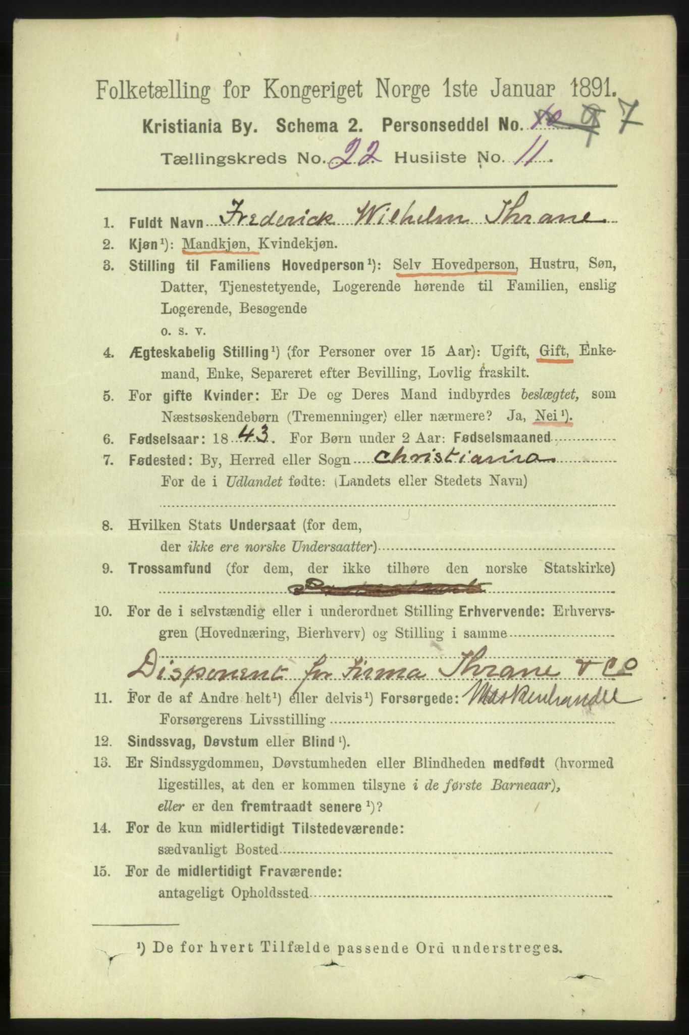 RA, 1891 census for 0301 Kristiania, 1891, p. 10979