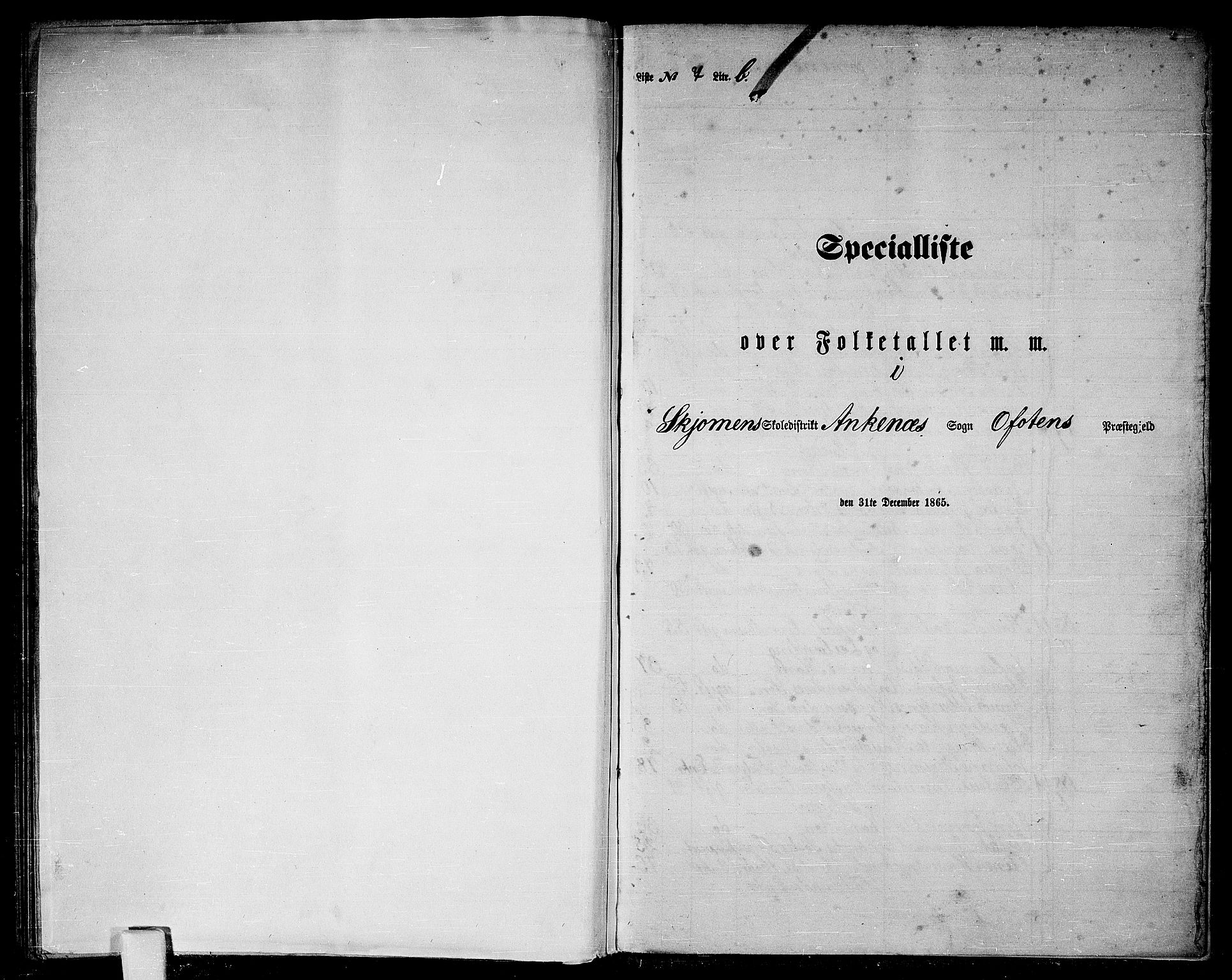 RA, 1865 census for Ofoten, 1865, p. 165