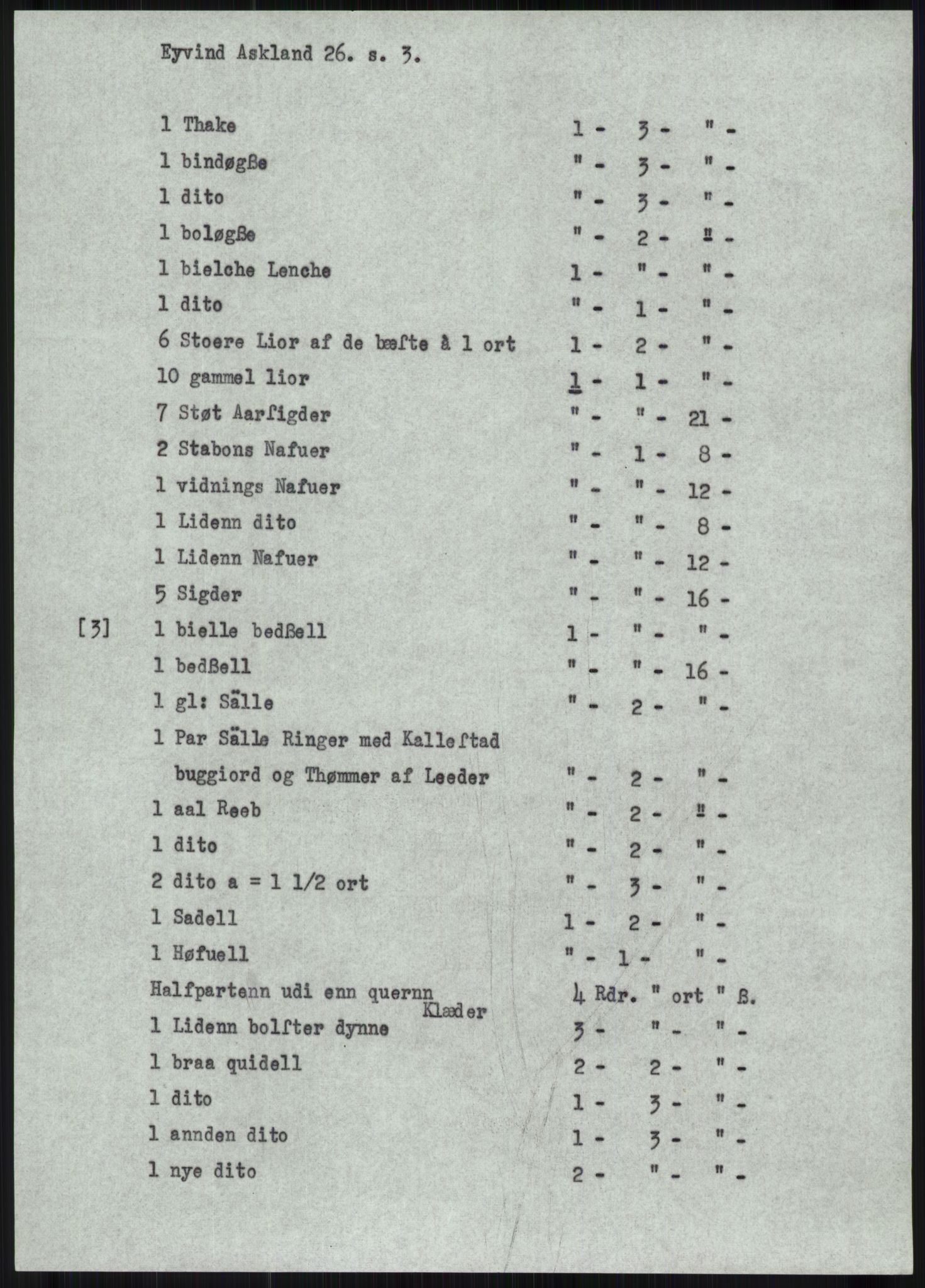 Samlinger til kildeutgivelse, Diplomavskriftsamlingen, AV/RA-EA-4053/H/Ha, p. 288