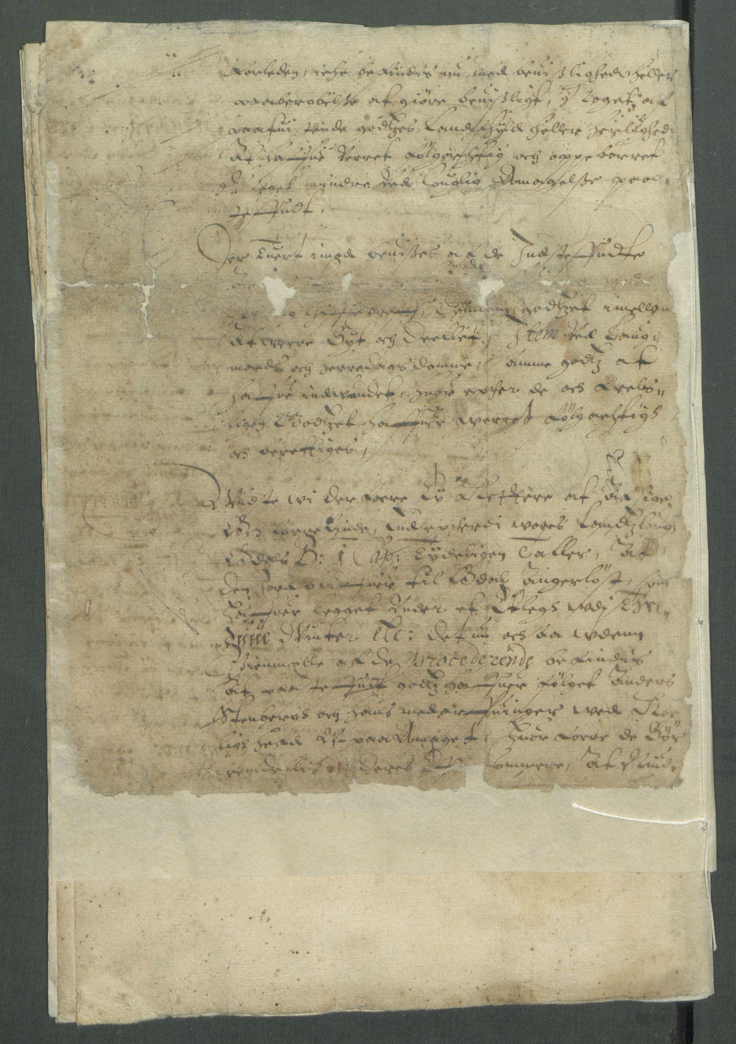 Riksarkivets diplomsamling, AV/RA-EA-5965/F02/L0151: Dokumenter, 1638, p. 89