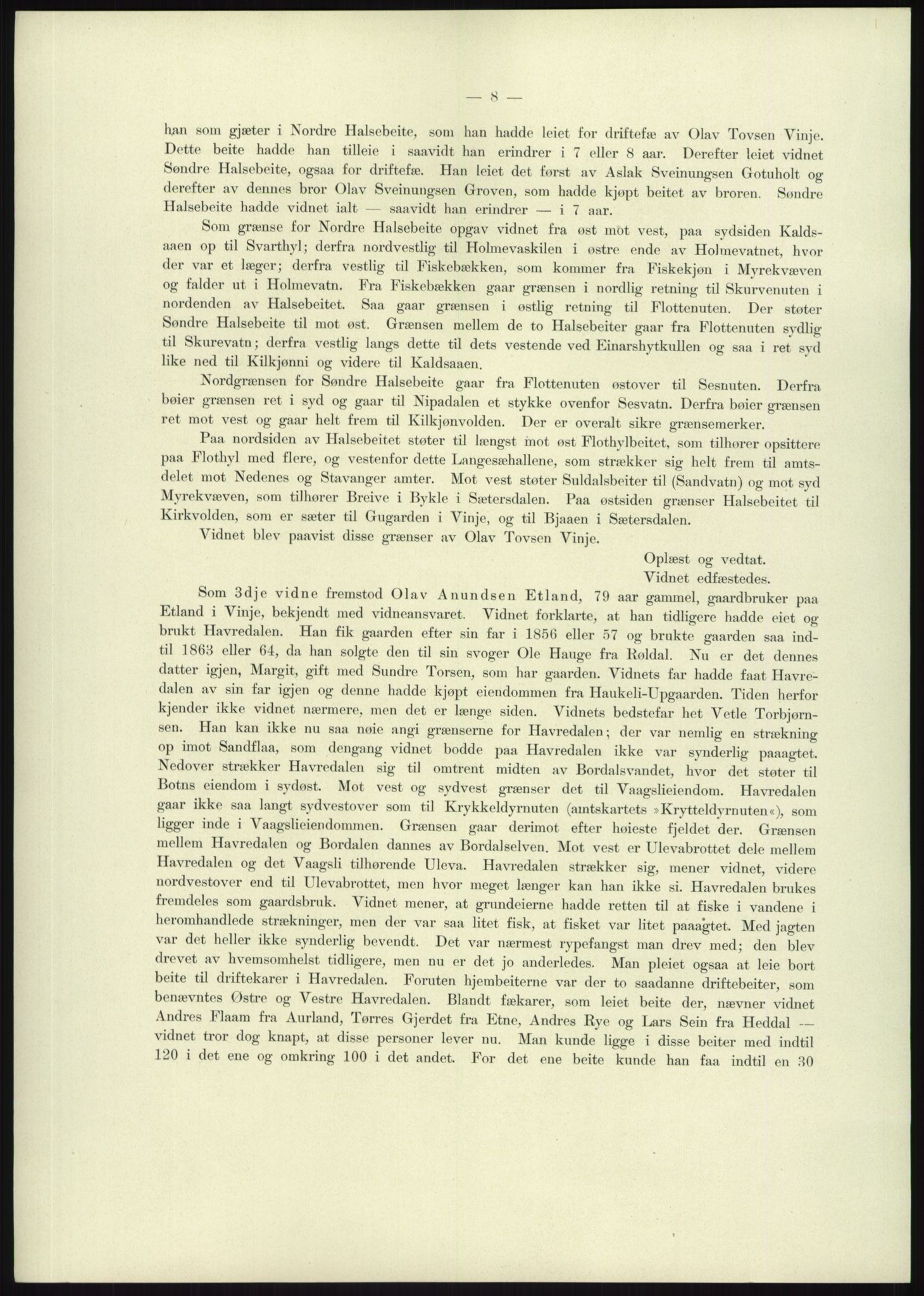 Høyfjellskommisjonen, AV/RA-S-1546/X/Xa/L0001: Nr. 1-33, 1909-1953, p. 1591