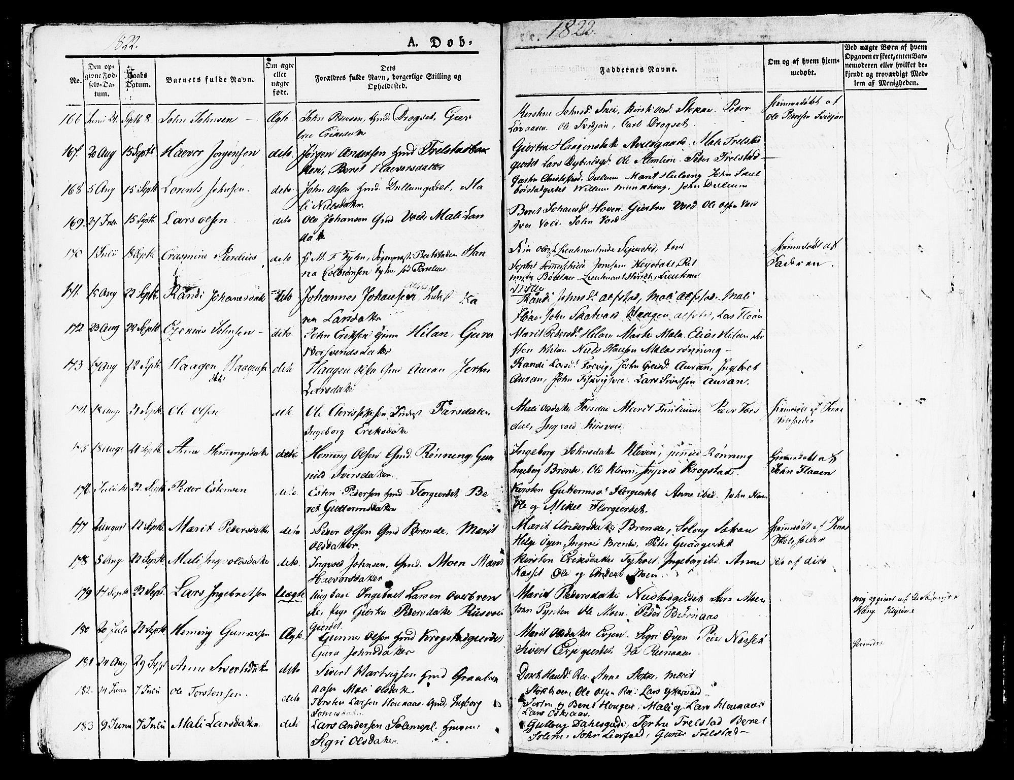 Ministerialprotokoller, klokkerbøker og fødselsregistre - Nord-Trøndelag, AV/SAT-A-1458/709/L0070: Parish register (official) no. 709A10, 1820-1832, p. 11