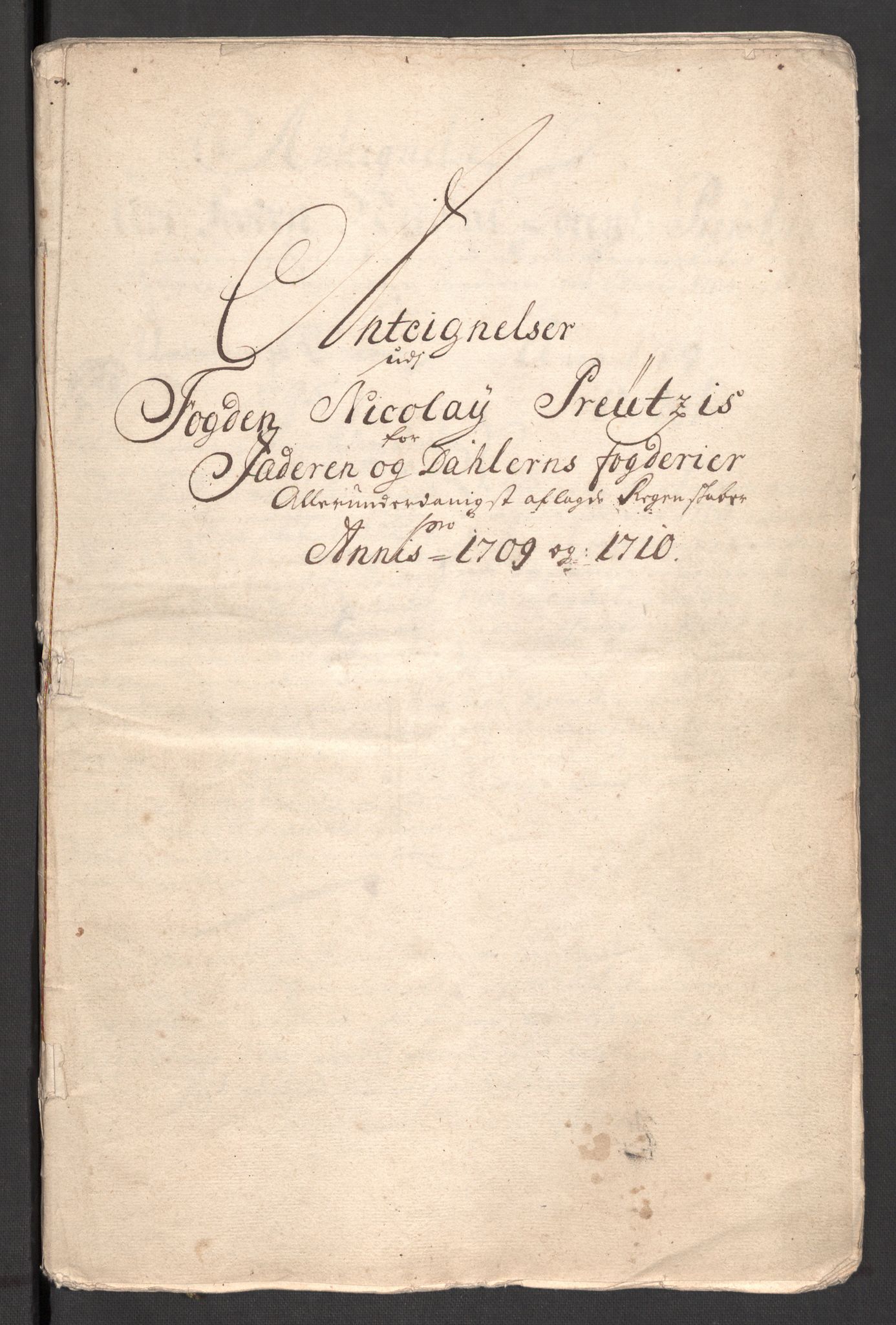 Rentekammeret inntil 1814, Reviderte regnskaper, Fogderegnskap, AV/RA-EA-4092/R46/L2734: Fogderegnskap Jæren og Dalane, 1709-1710, p. 233