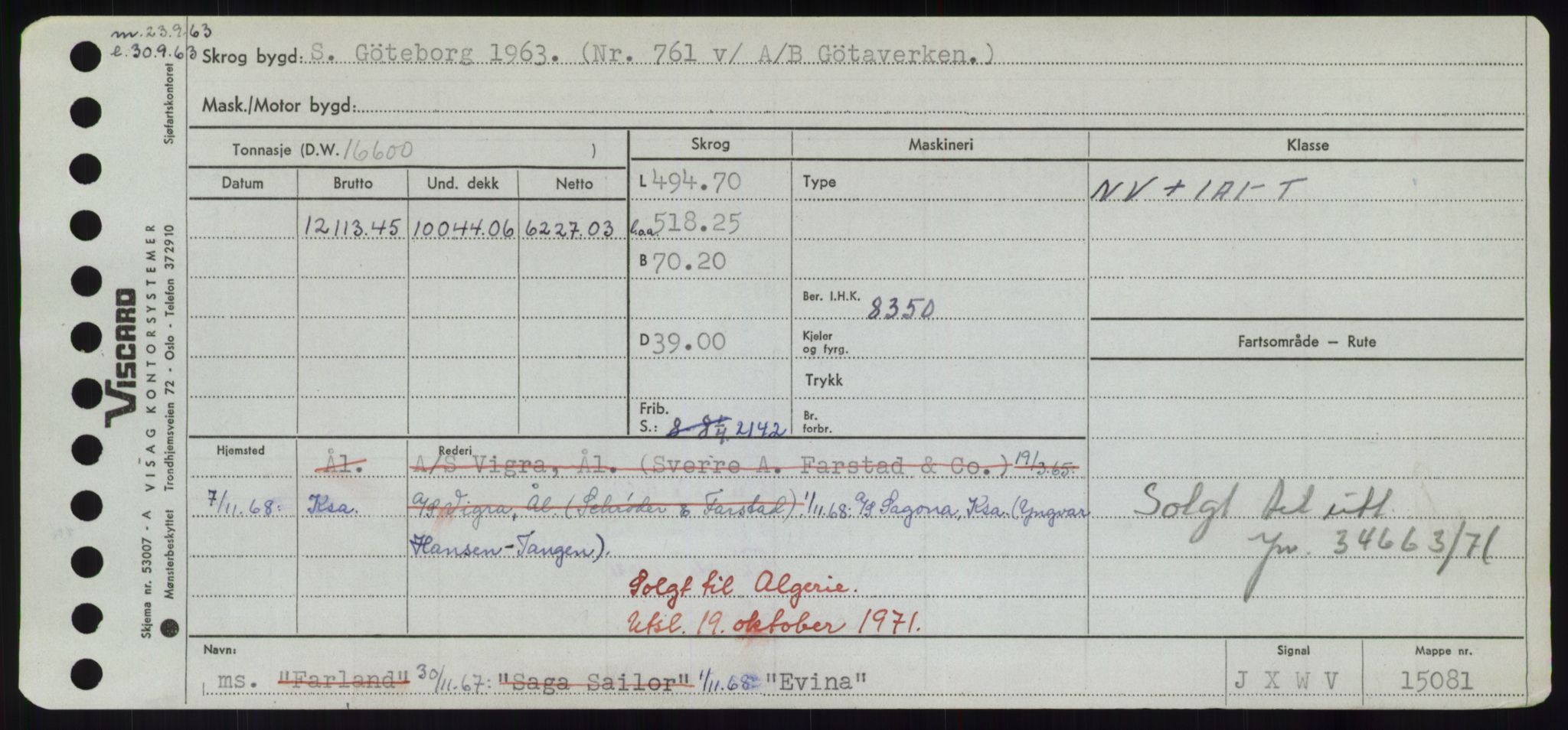 Sjøfartsdirektoratet med forløpere, Skipsmålingen, RA/S-1627/H/Hd/L0009: Fartøy, E, p. 611